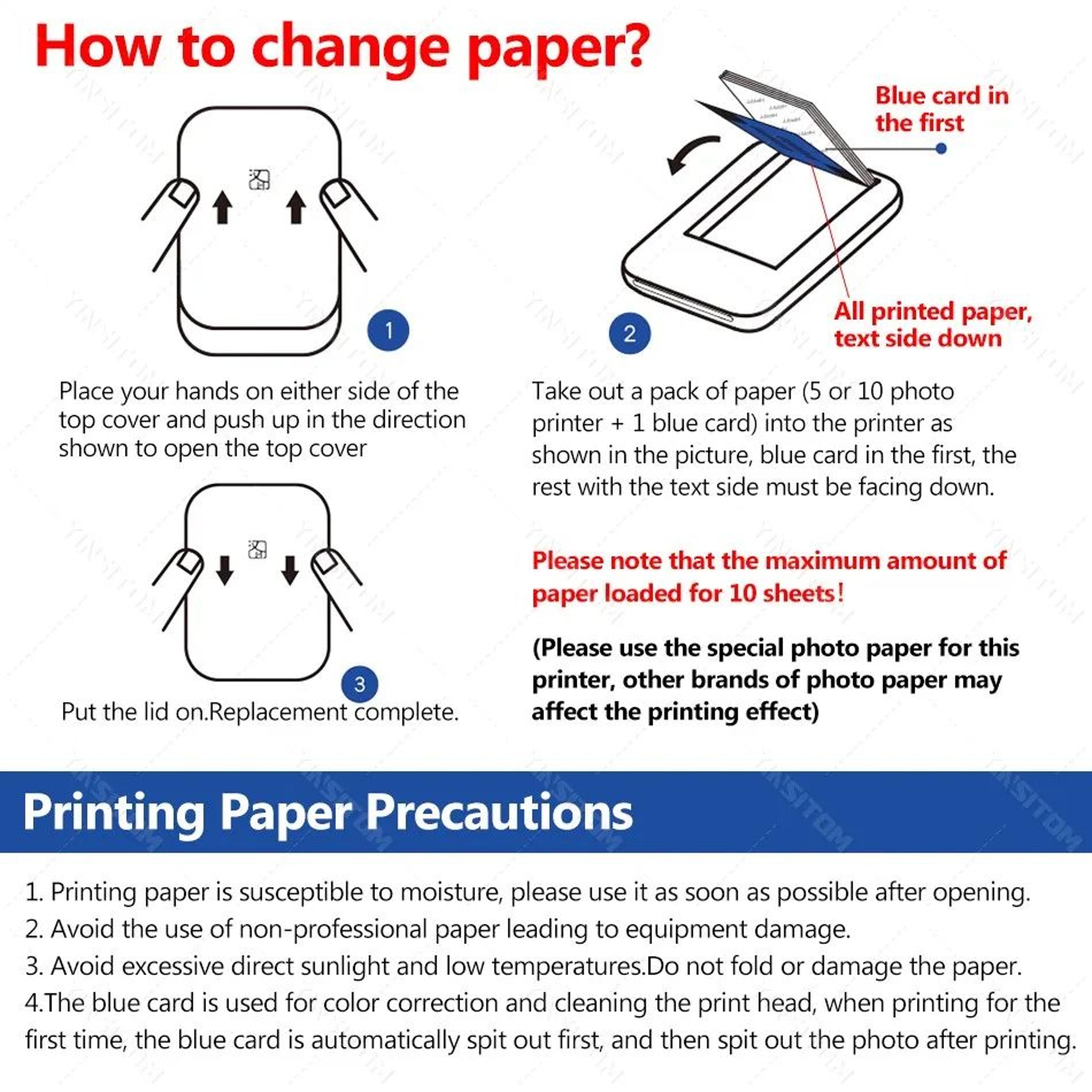 2x3 Inch SelfAdhesive Zink Photo Sticker Paper 5
