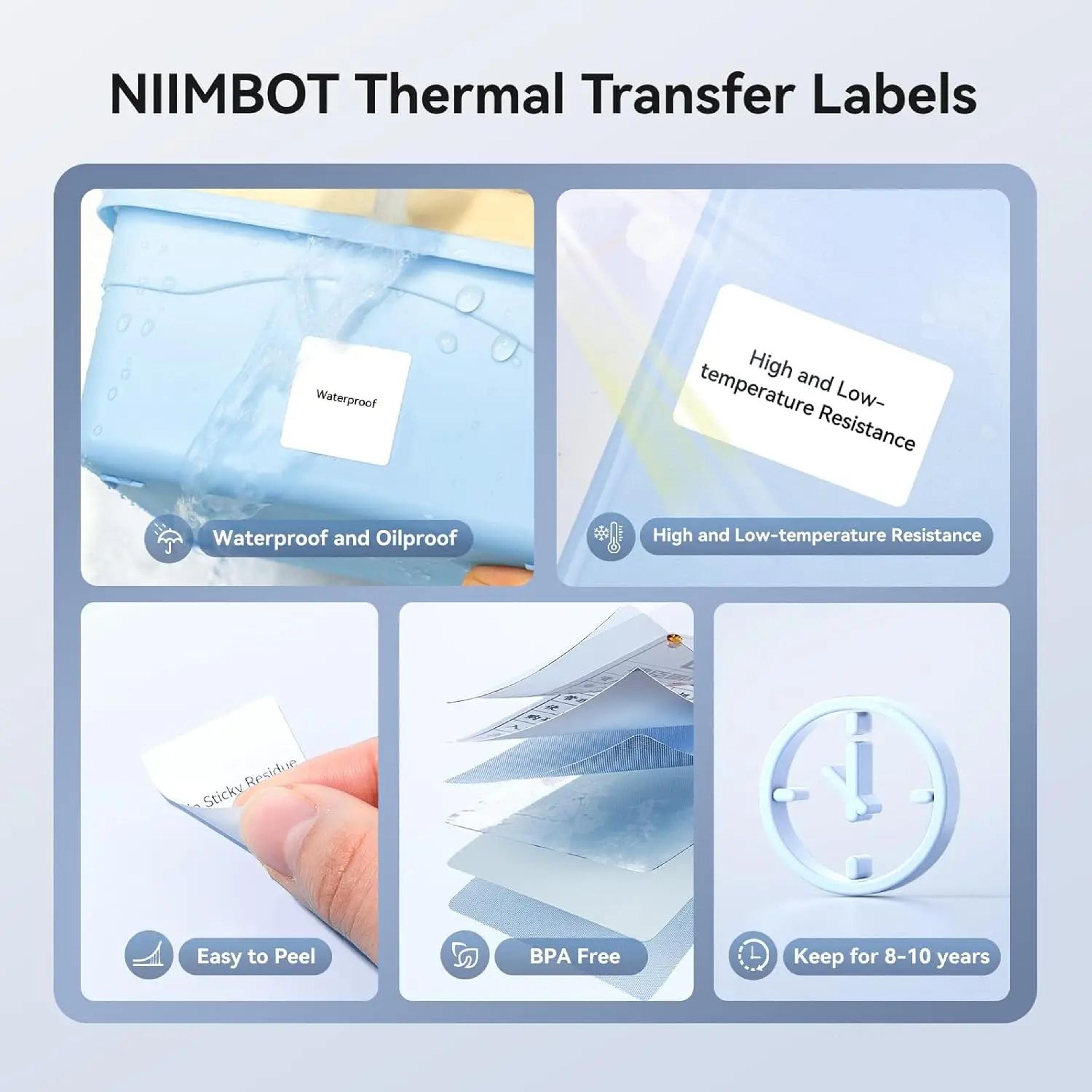 Thermal Transfer Label Rolls And Printer Ribbons 1