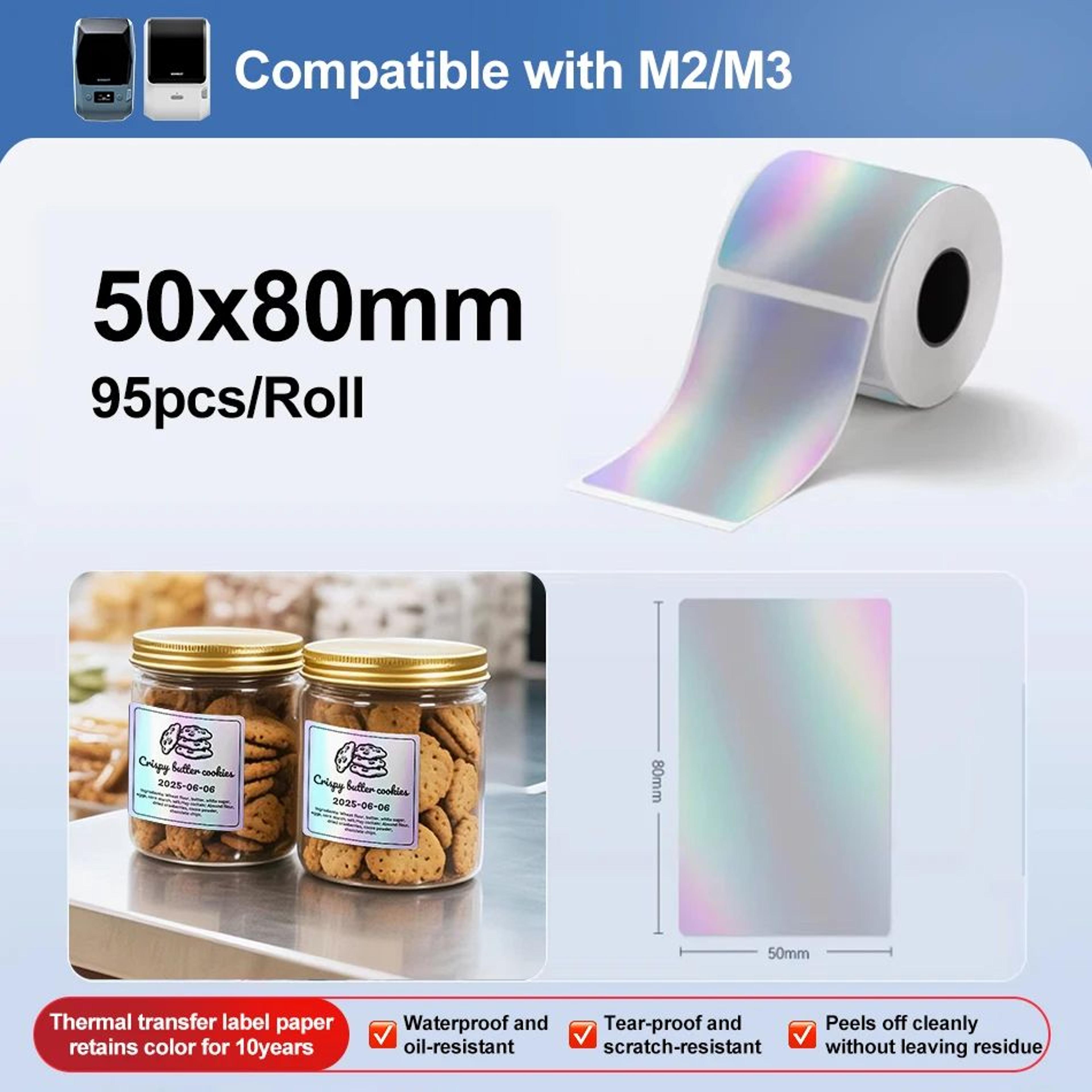 Thermal Transfer Label Rolls And Printer Ribbons 17