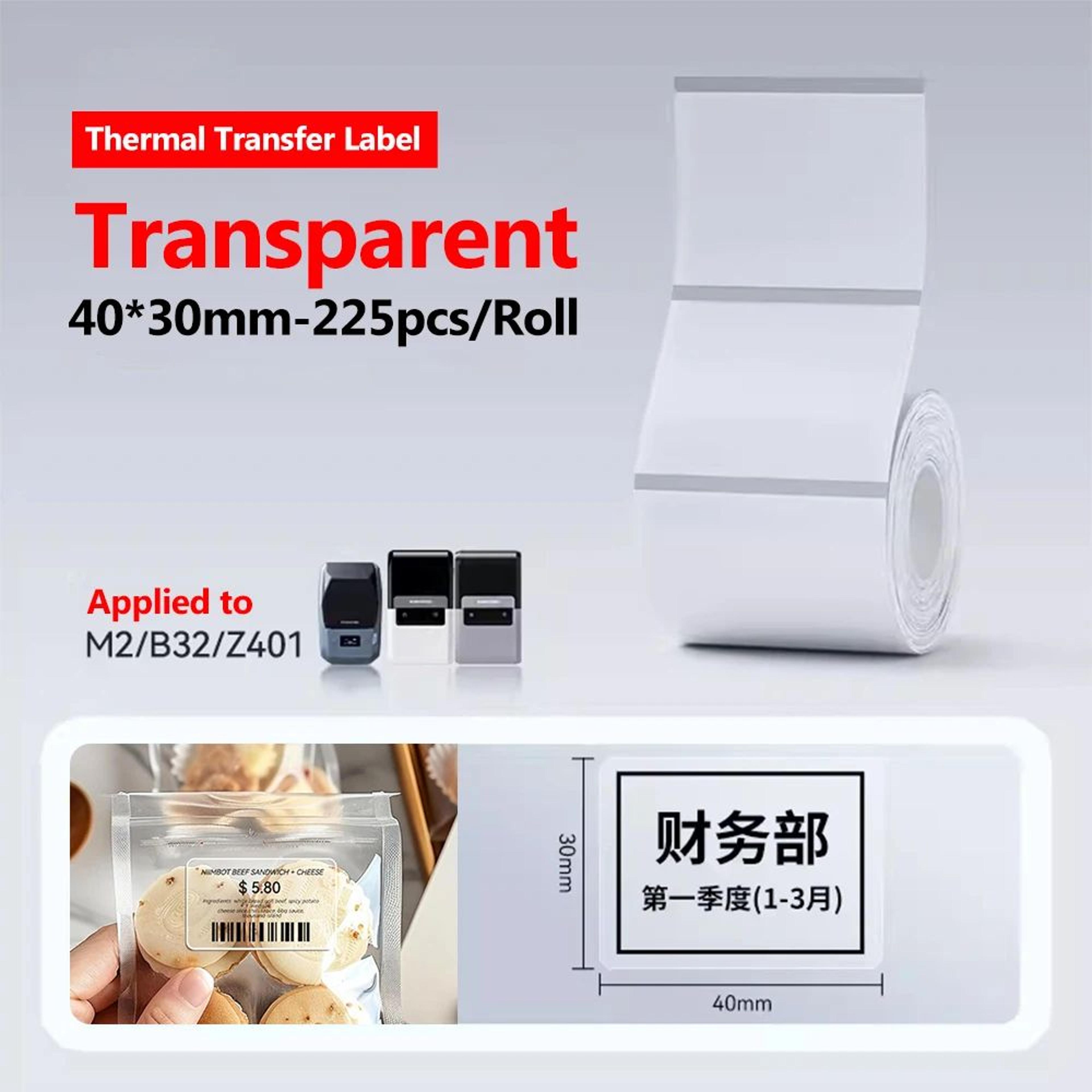 Thermal Transfer Label Rolls And Printer Ribbons 24