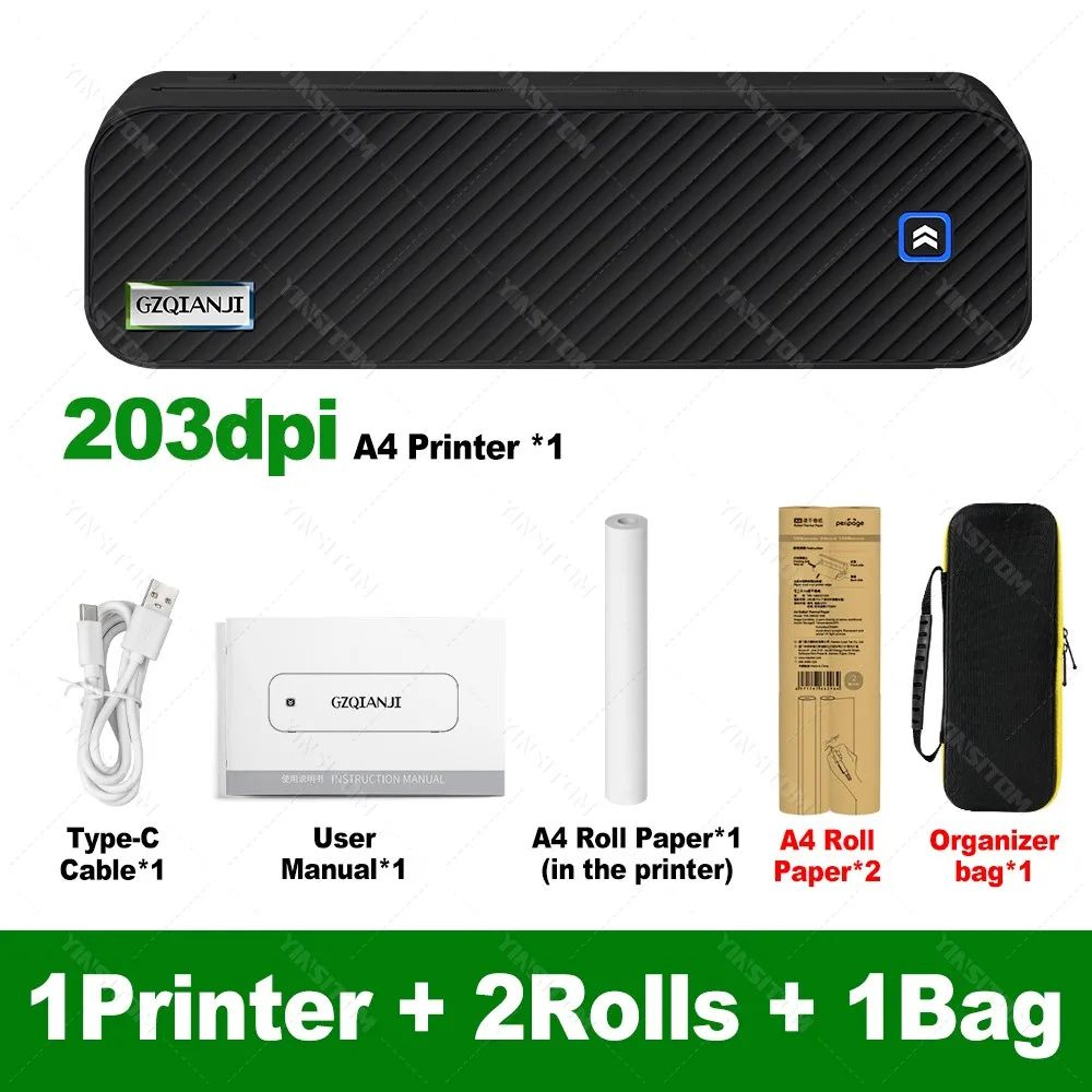 Portable A4 Bluetooth Thermal Printer 13