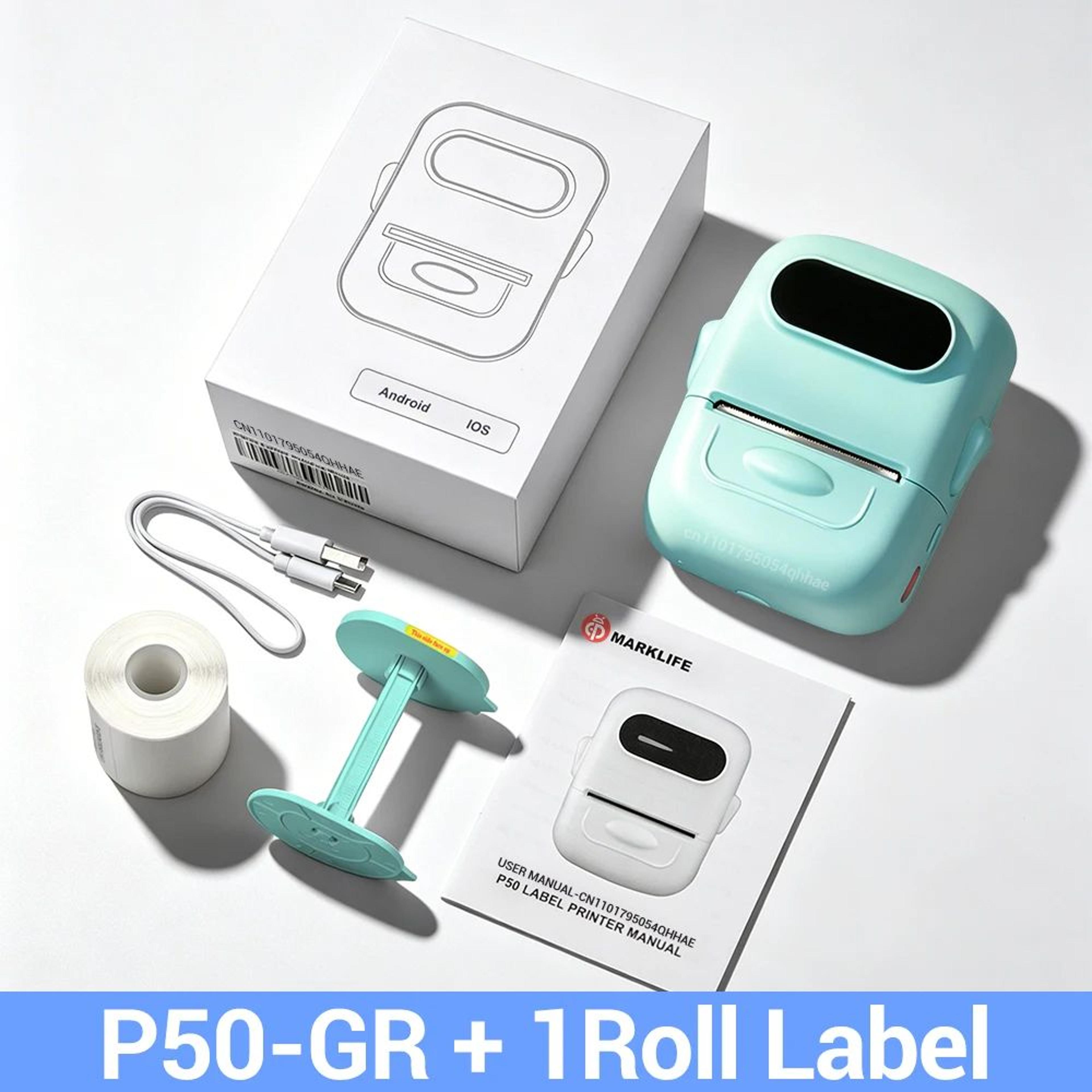 Portable Bluetooth Thermal Label Printer 16
