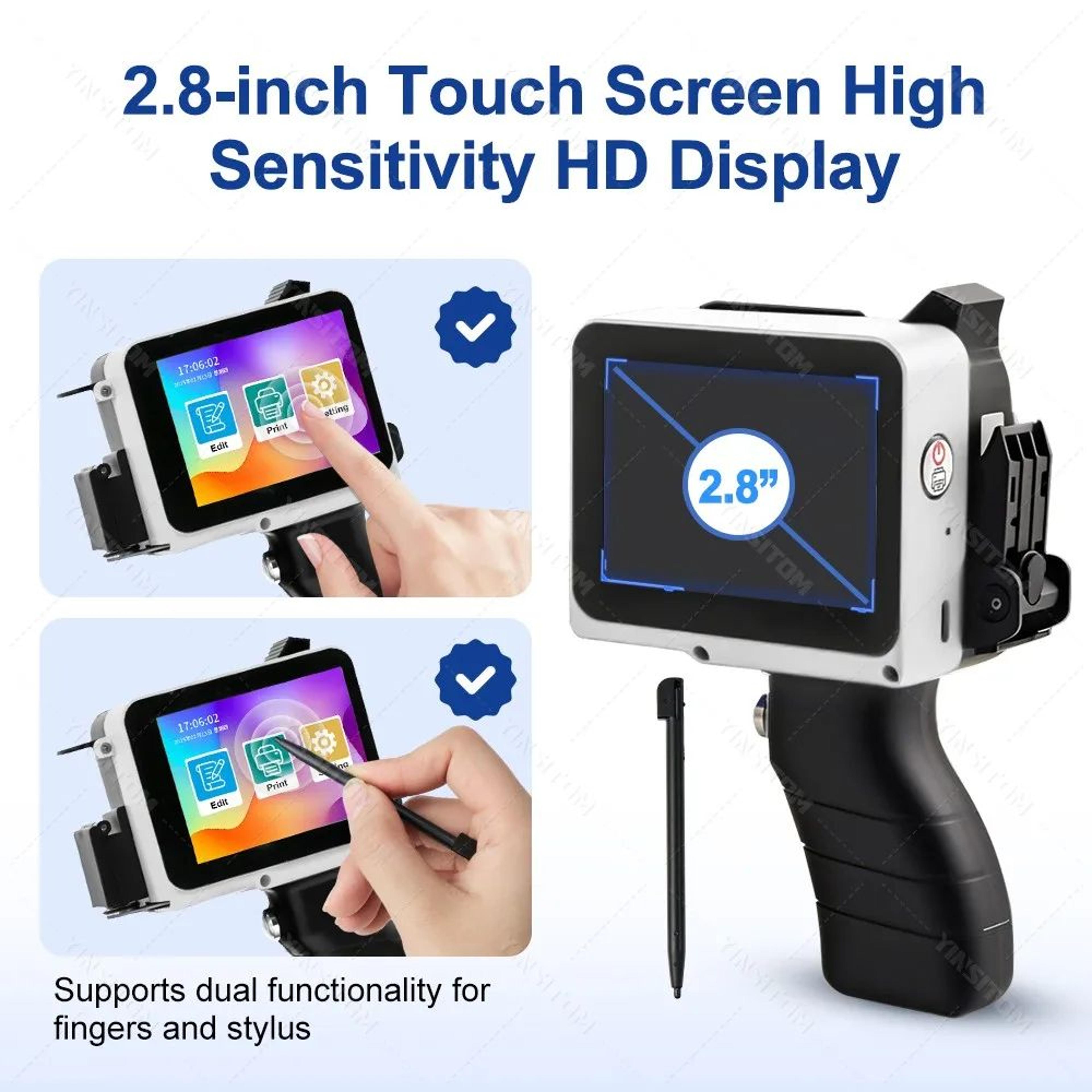 Handheld Inkjet Batch Coding And Barcode Printer 3