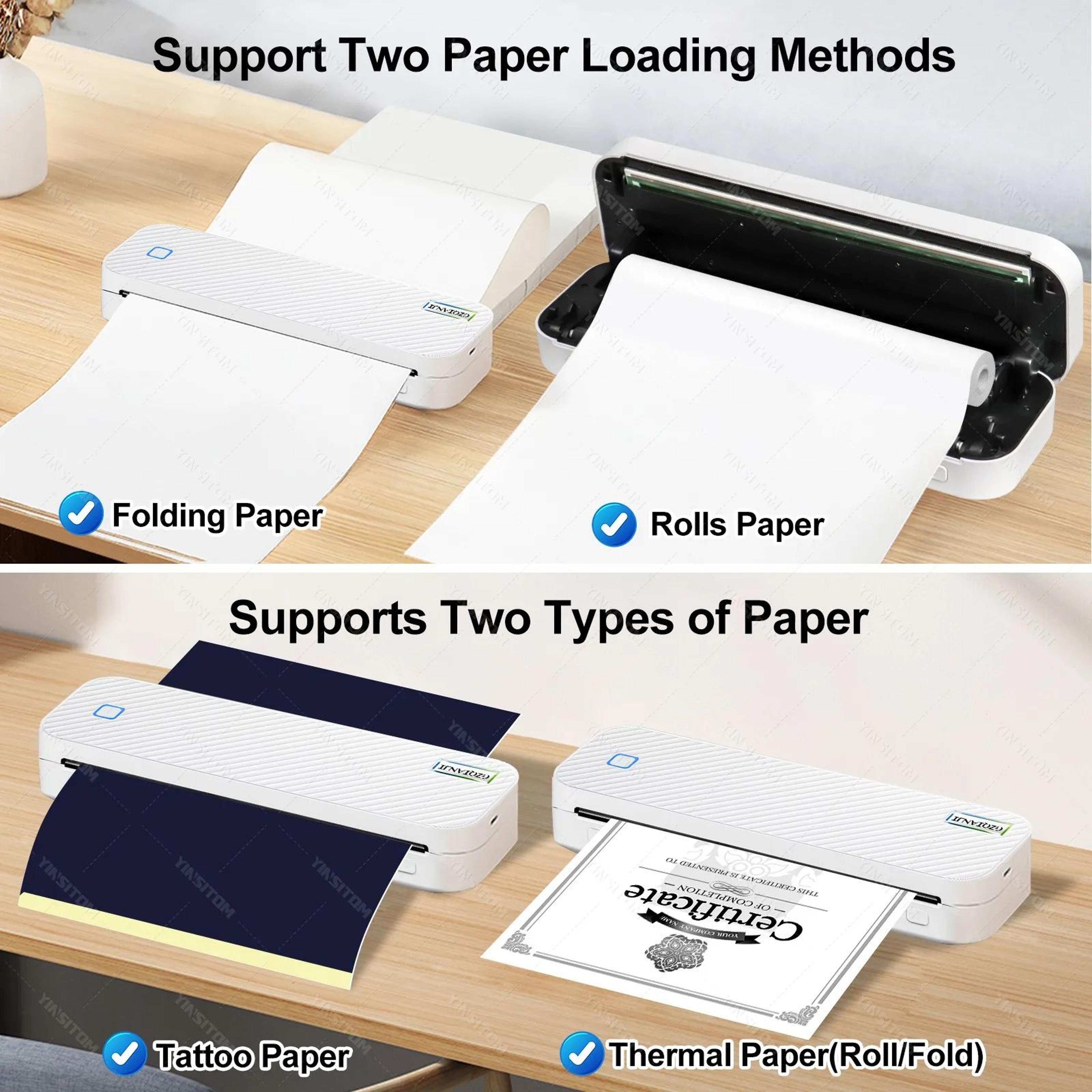 Portable A4 Wireless Thermal Printer 2