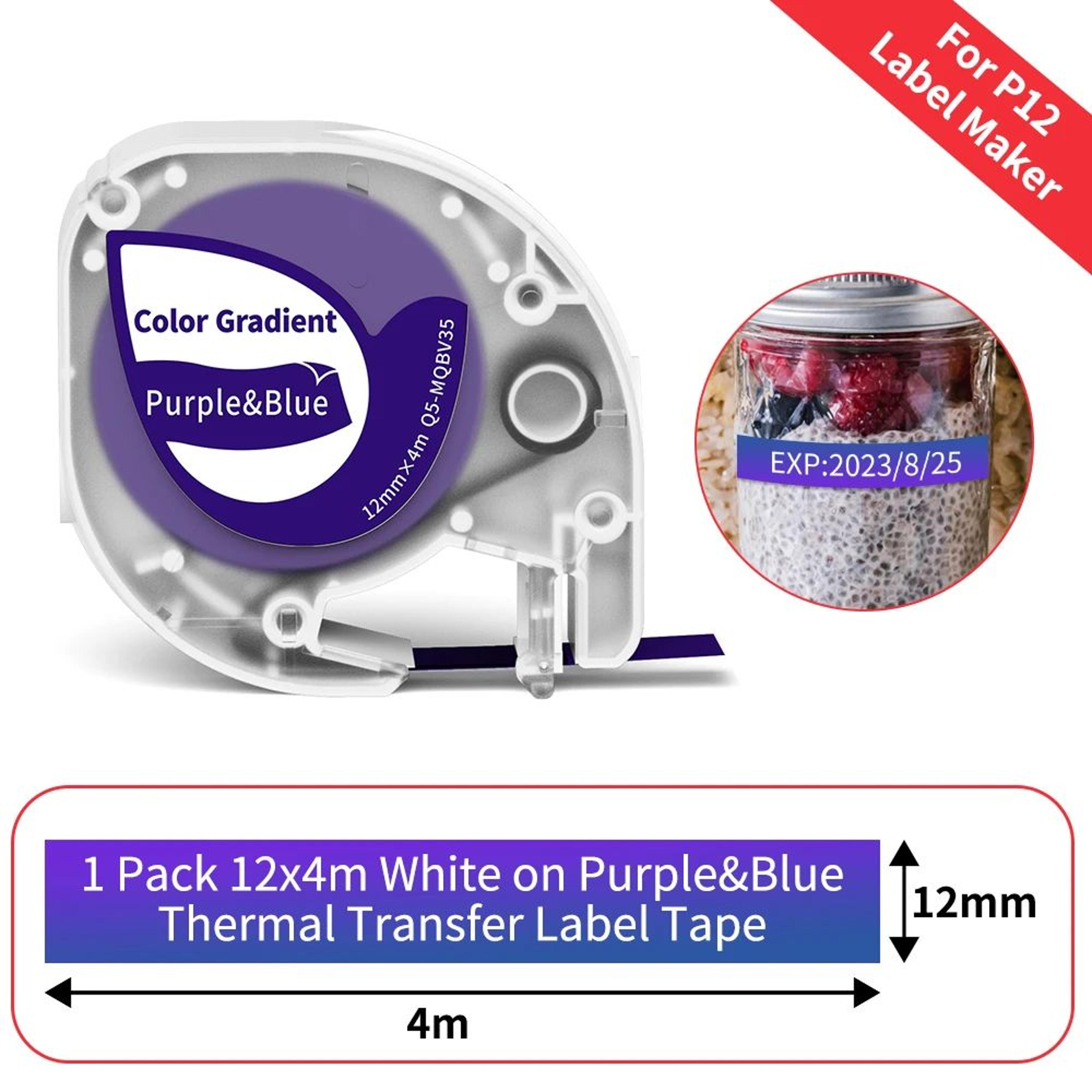 Replacement Plastic Label Maker Tape 21
