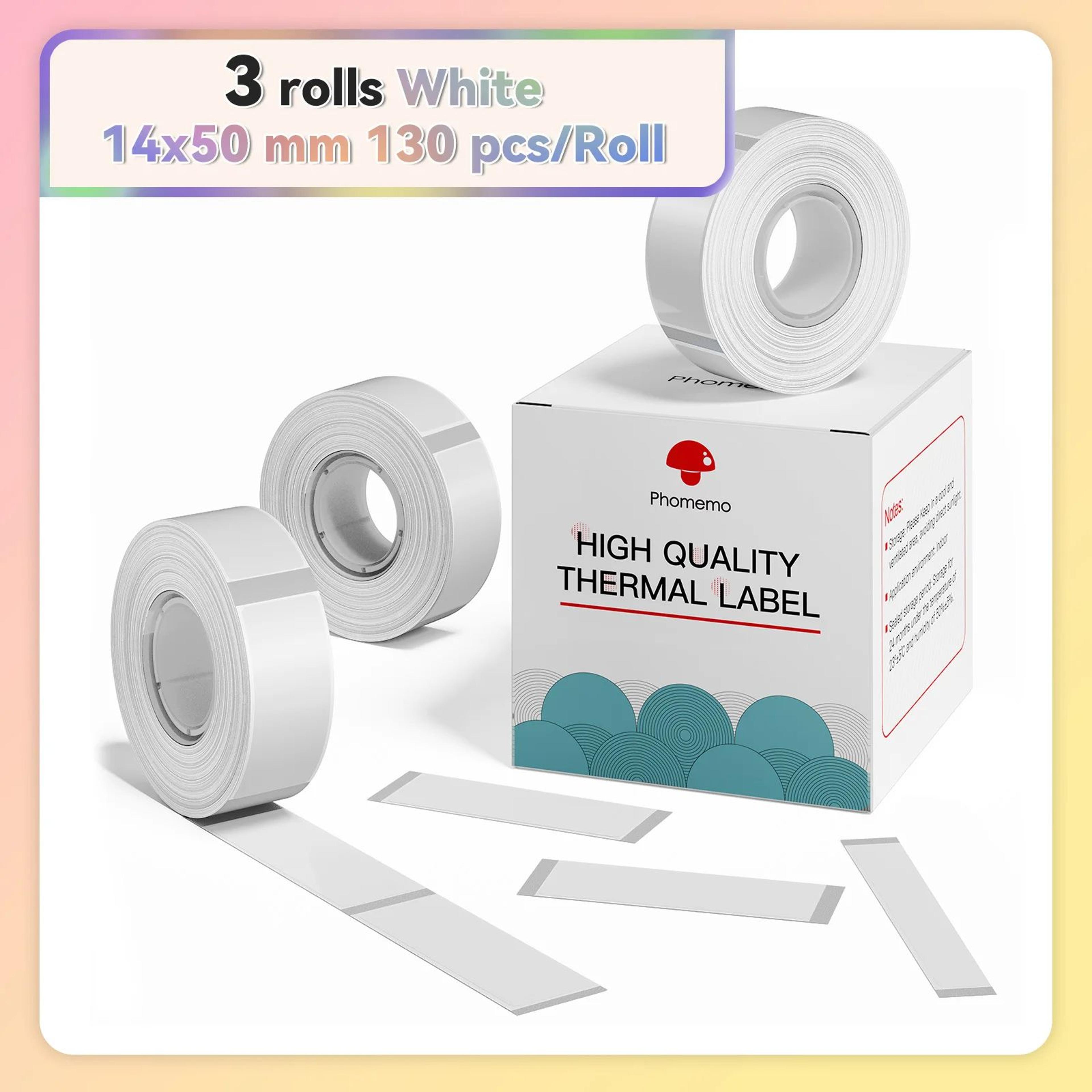 3 Rolls Waterproof Thermal Label Stickers 22