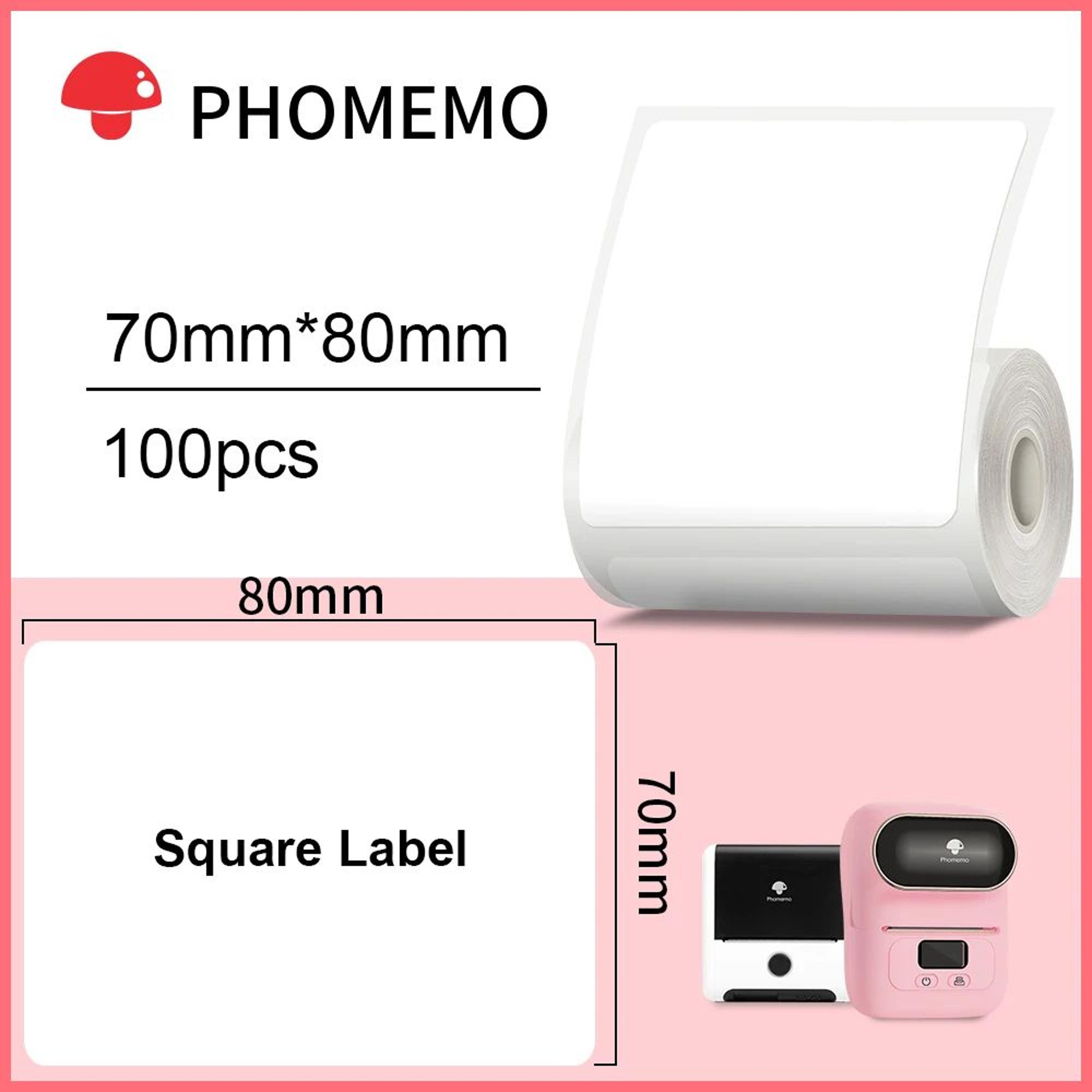 Waterproof Rectangle Thermal Label Stickers 9