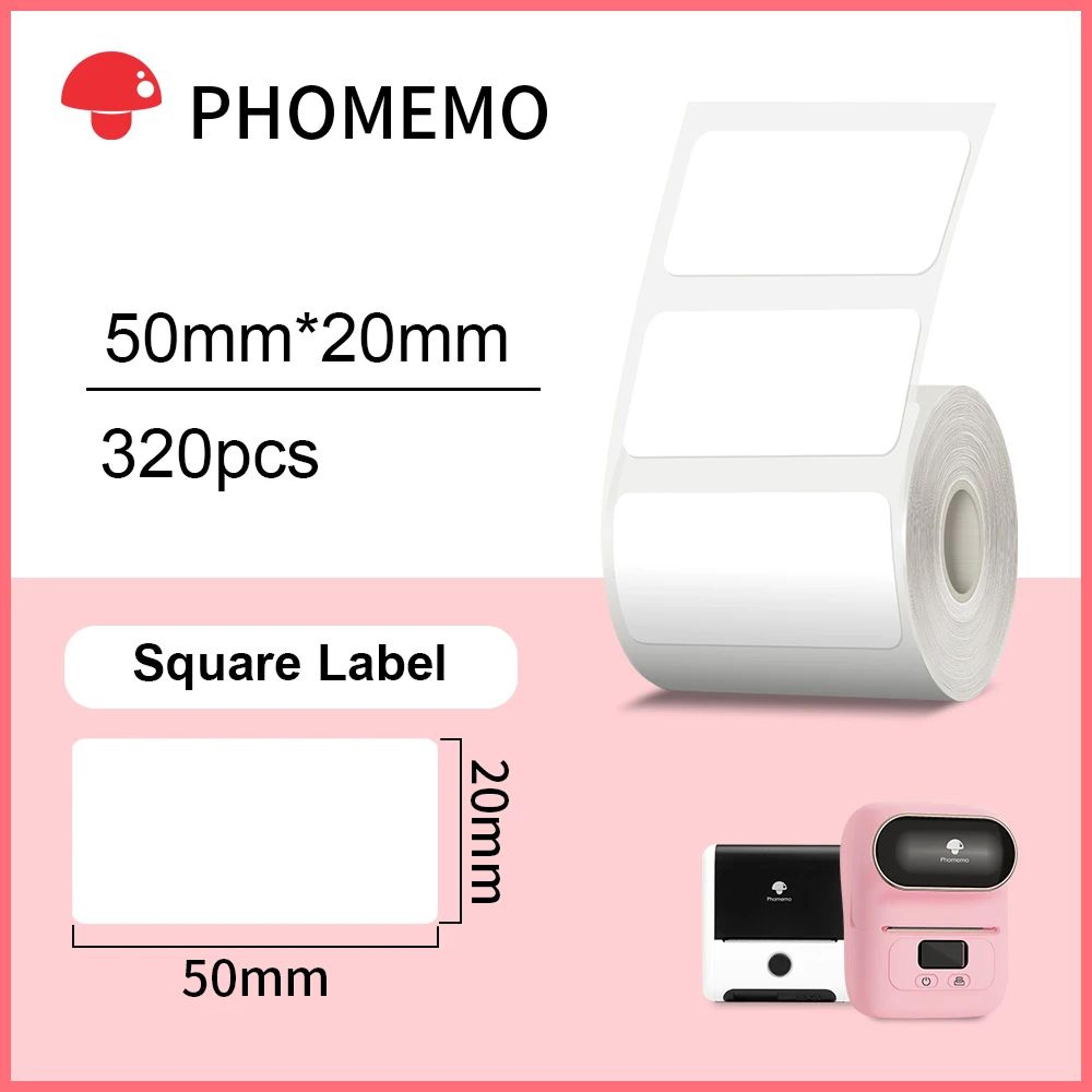 Waterproof Rectangle Thermal Label Stickers 25