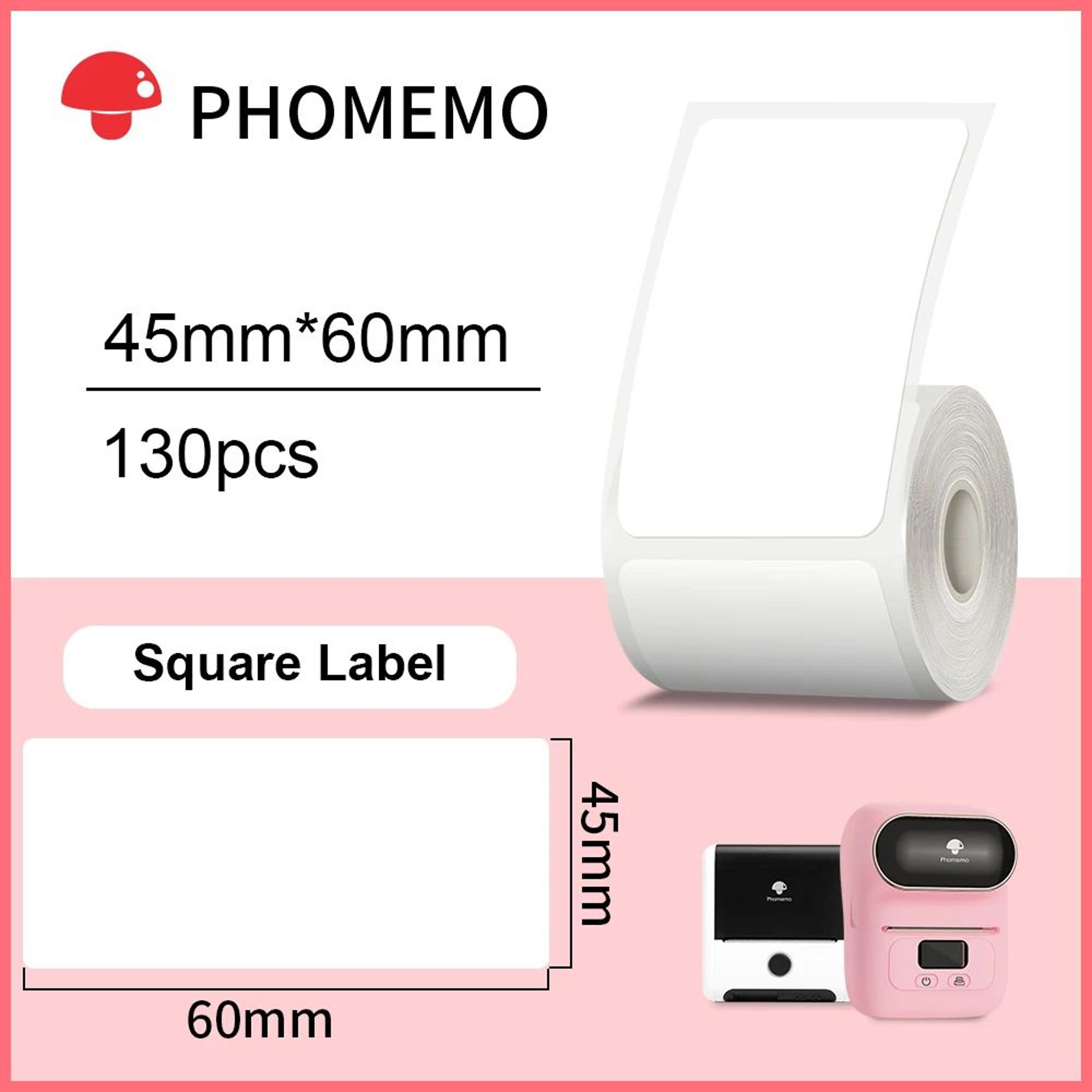 MultiPurpose Round And Square Thermal Label Stickers 18