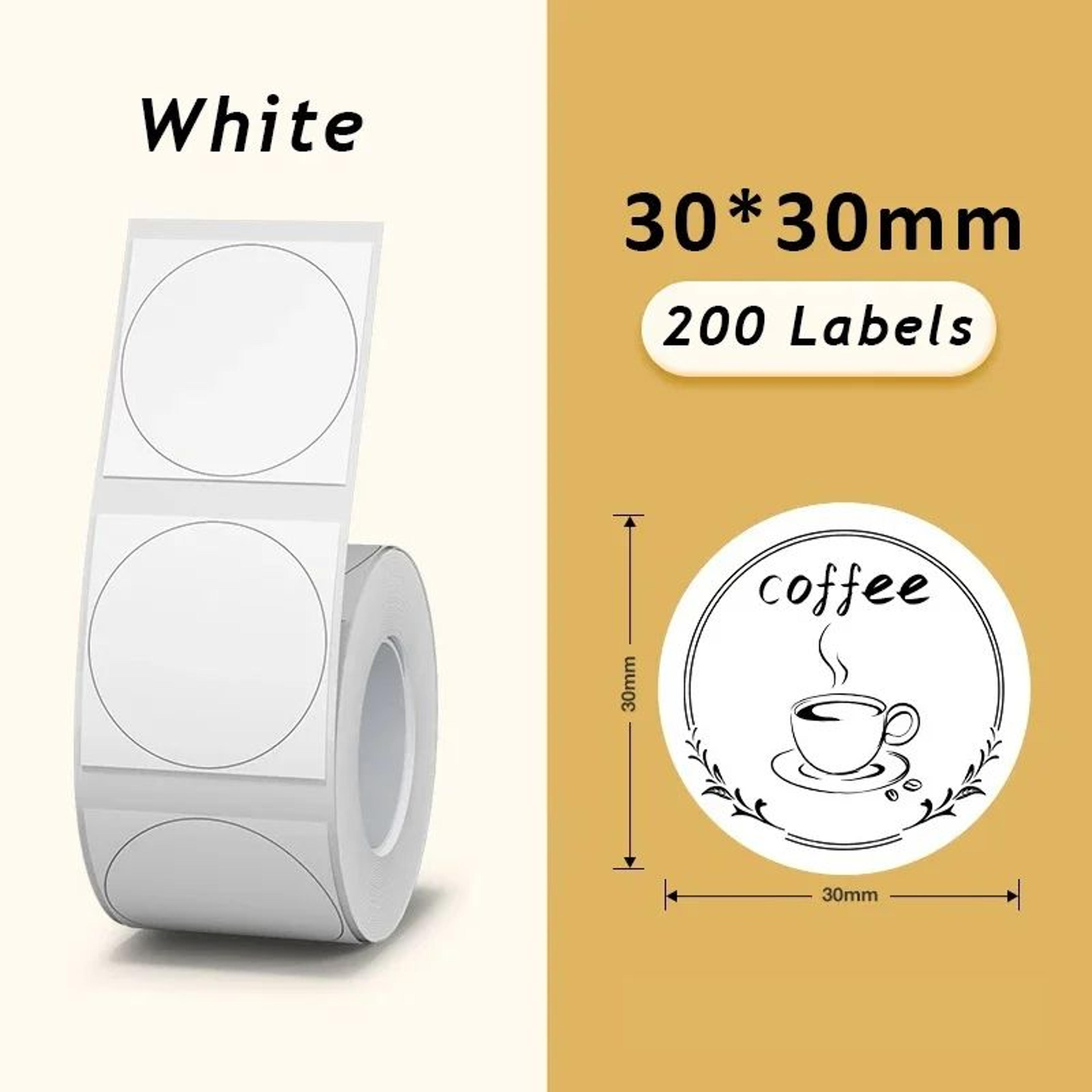 Round SelfAdhesive Thermal Label Stickers 19