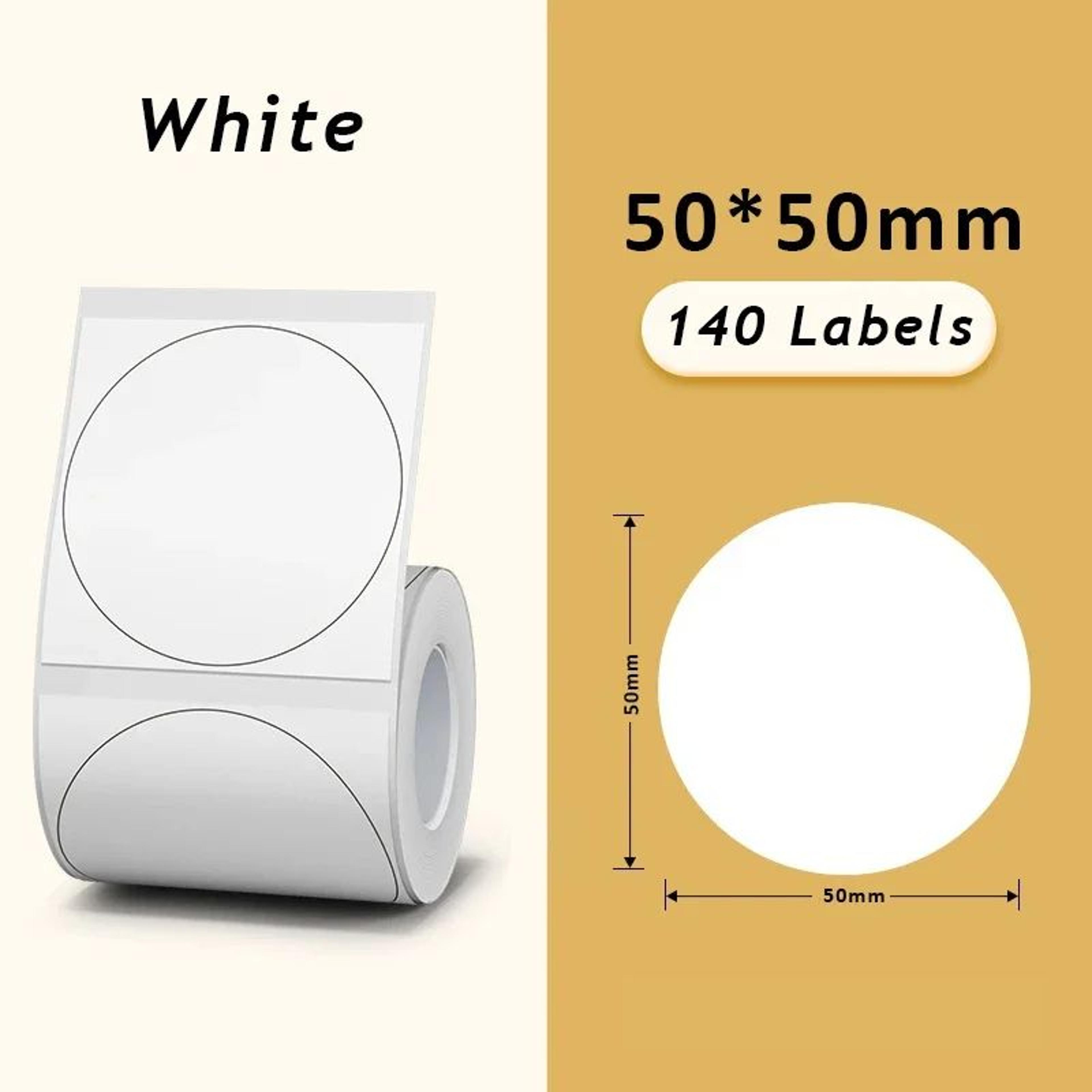 Round SelfAdhesive Thermal Label Stickers 21