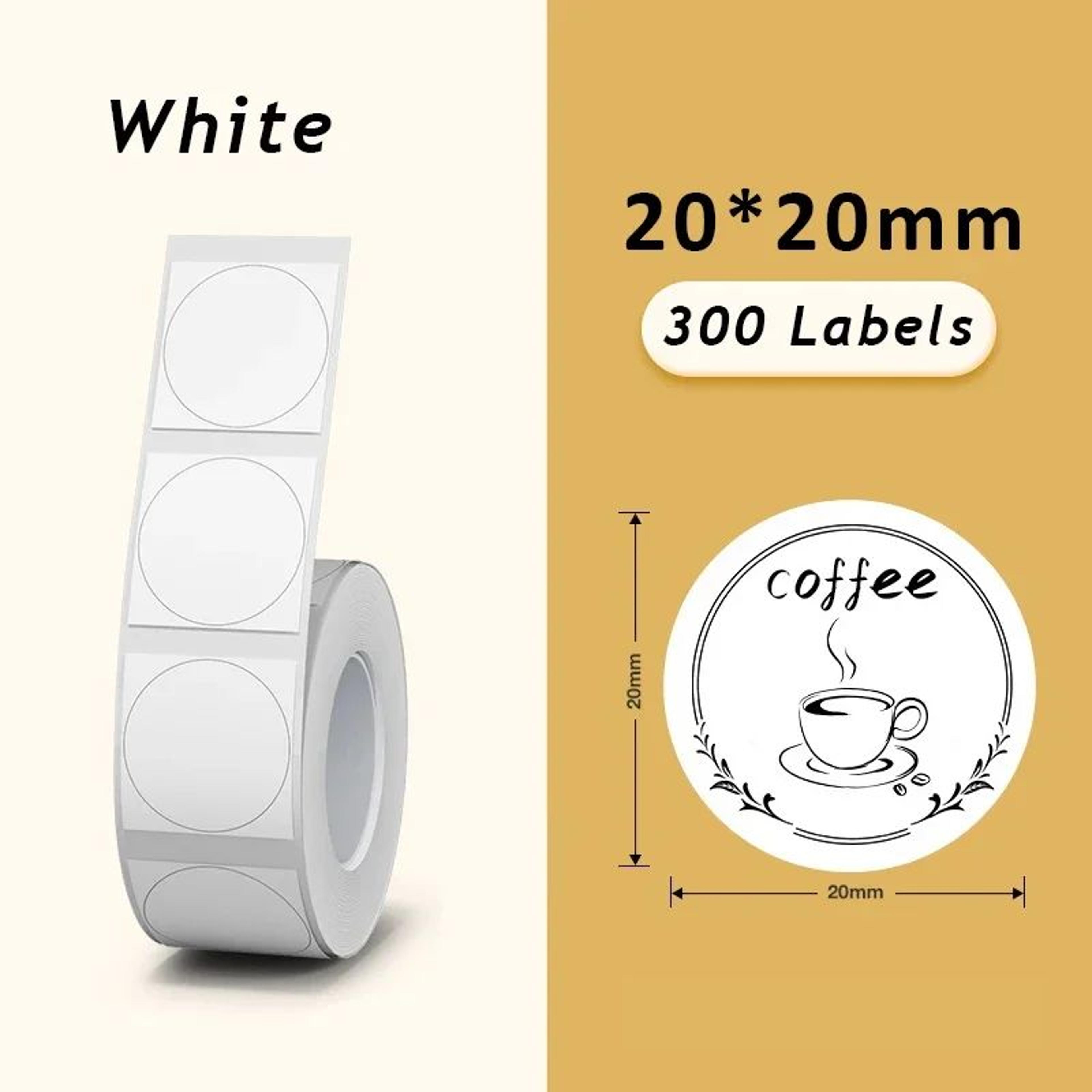 Round SelfAdhesive Thermal Label Stickers 9