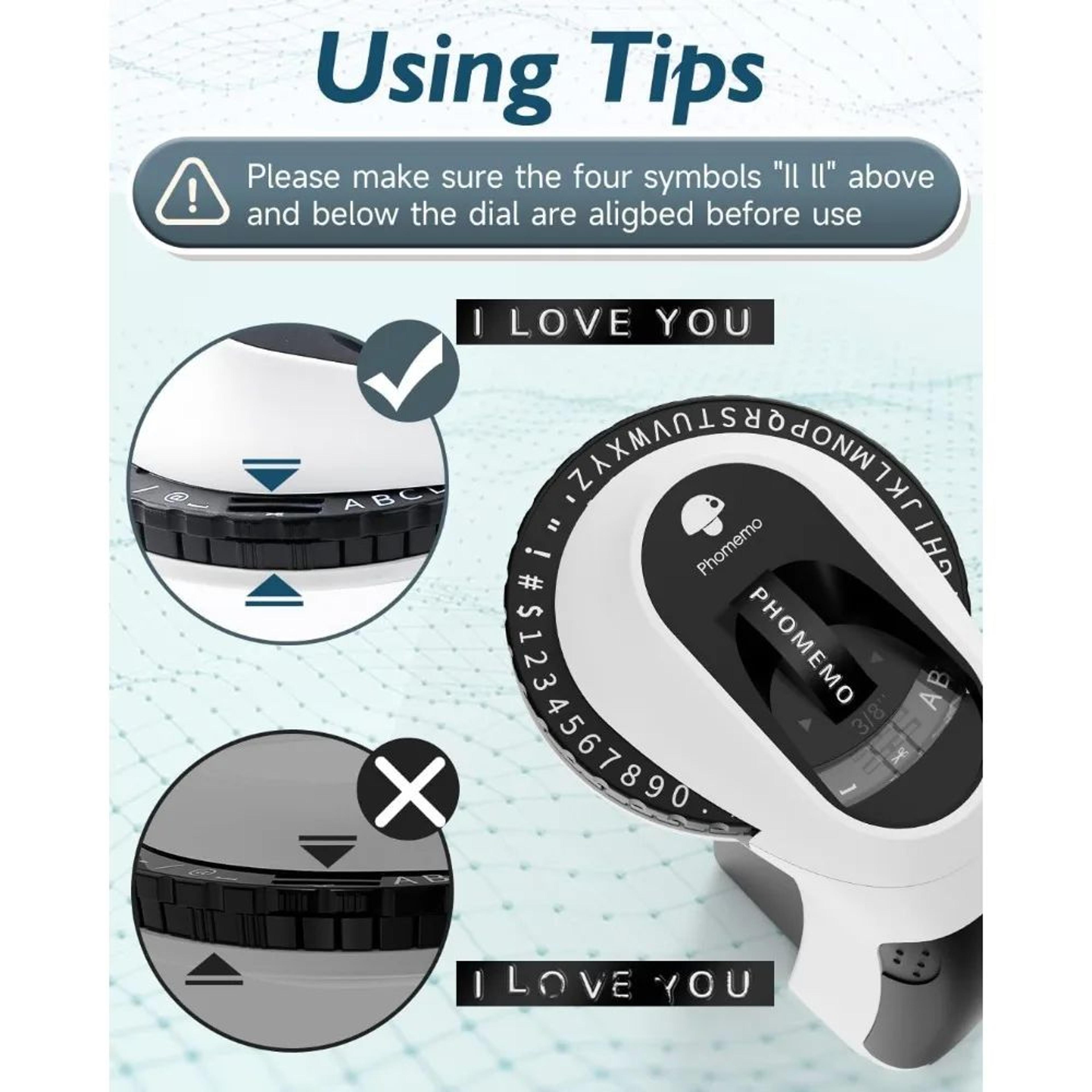 Manual 3D Embossing Label Maker 4
