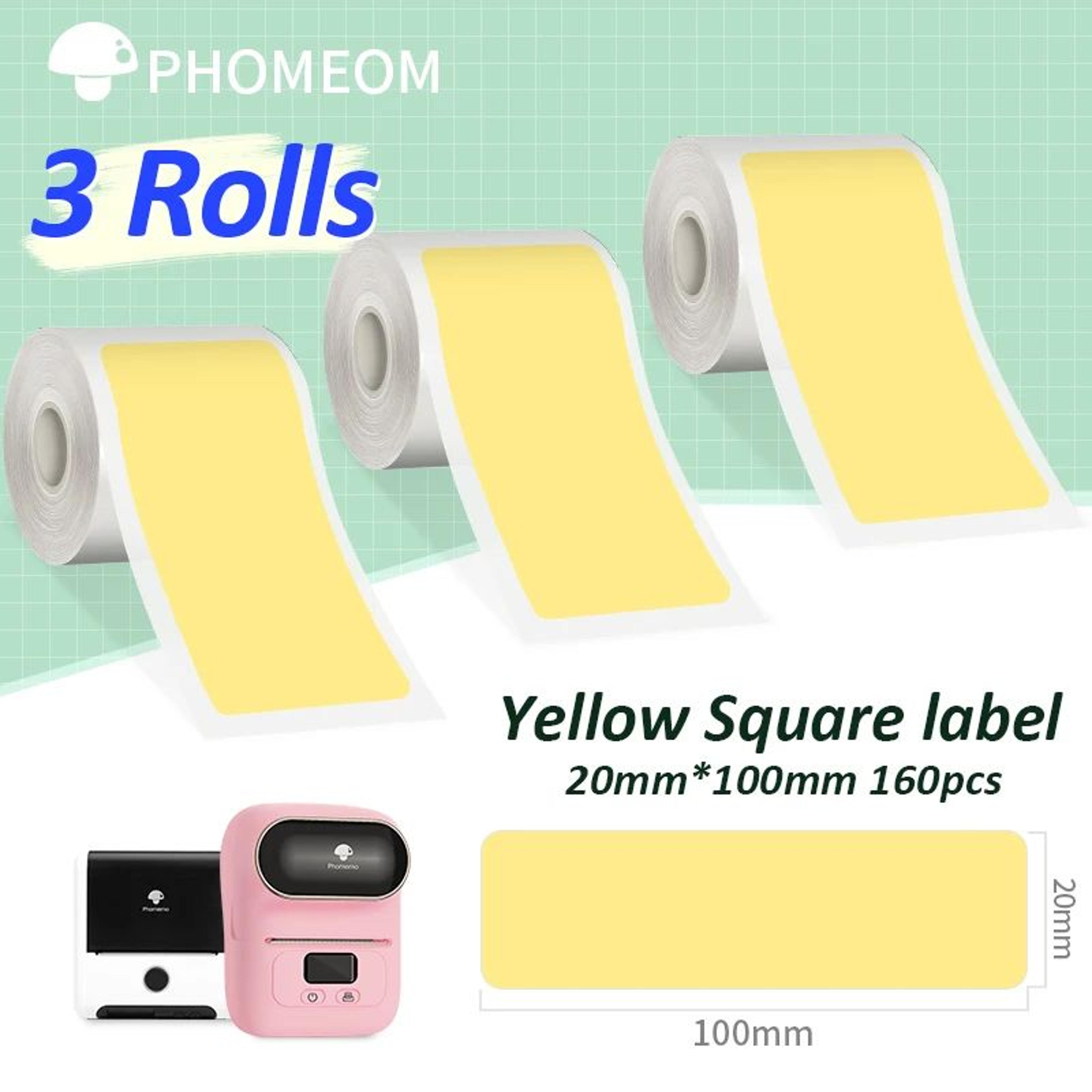 690PCS Waterproof Thermal Label Sticker Rolls 9