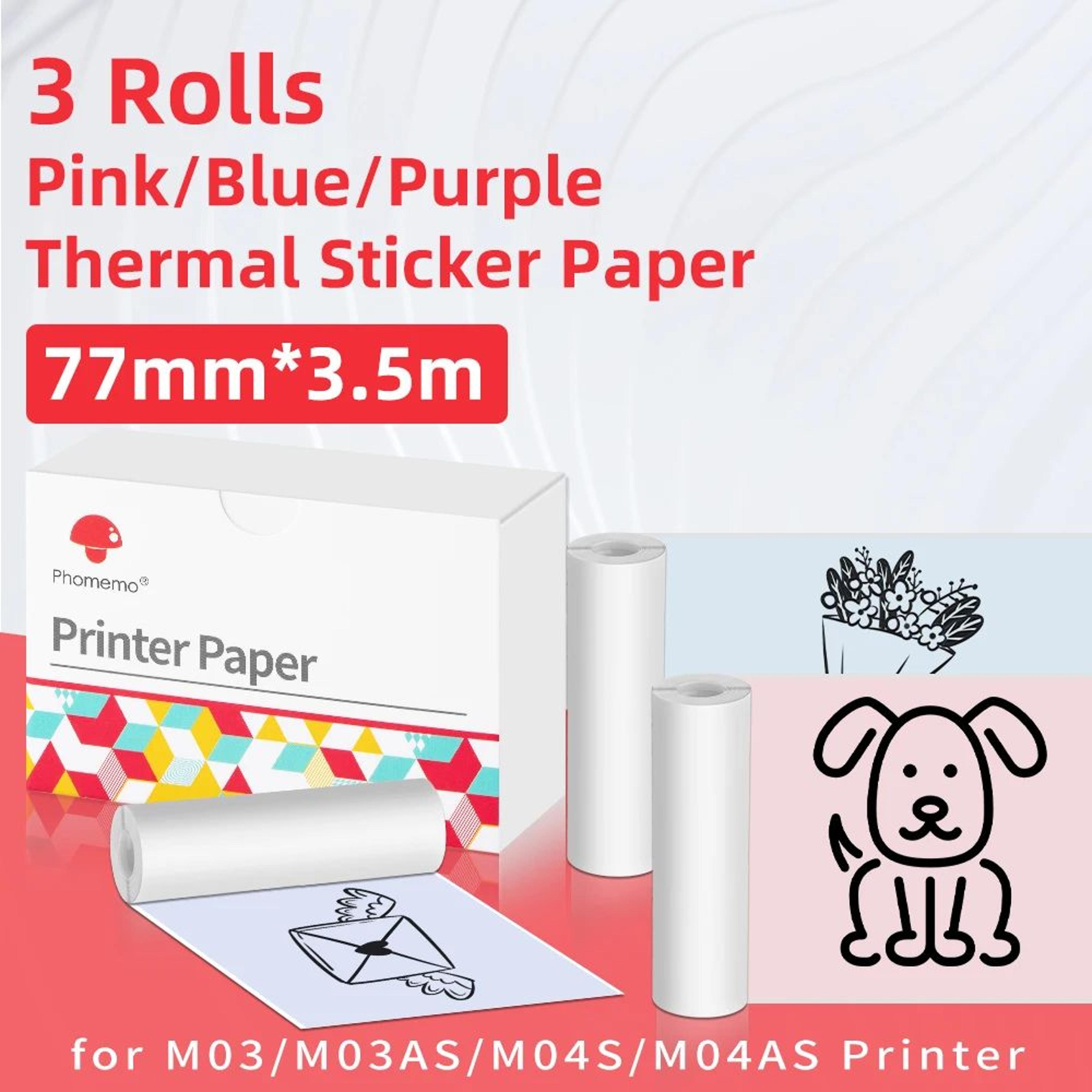 Transparent SelfAdhesive Thermal Sticker Paper 12