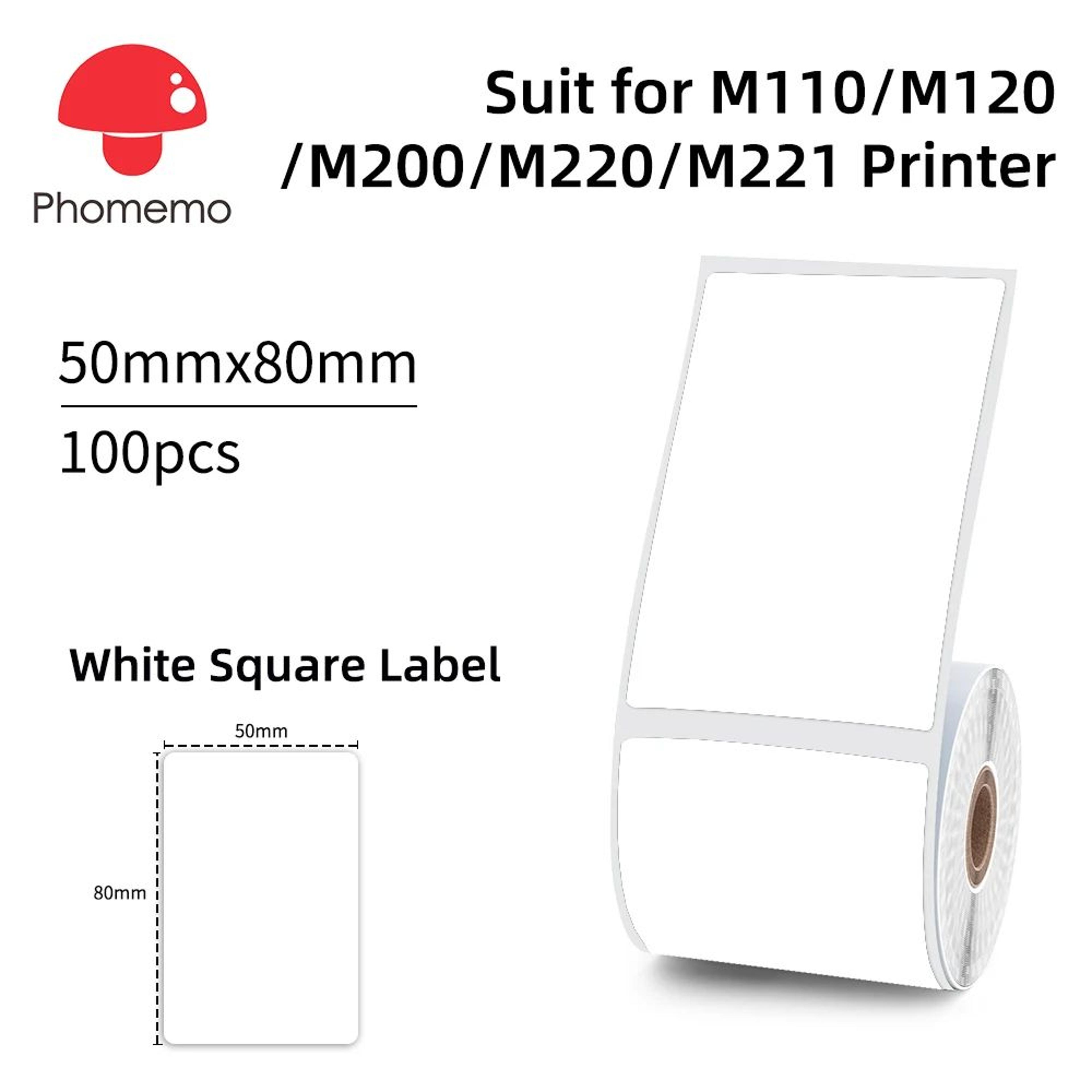 SelfAdhesive Thermal Label Stickers 12