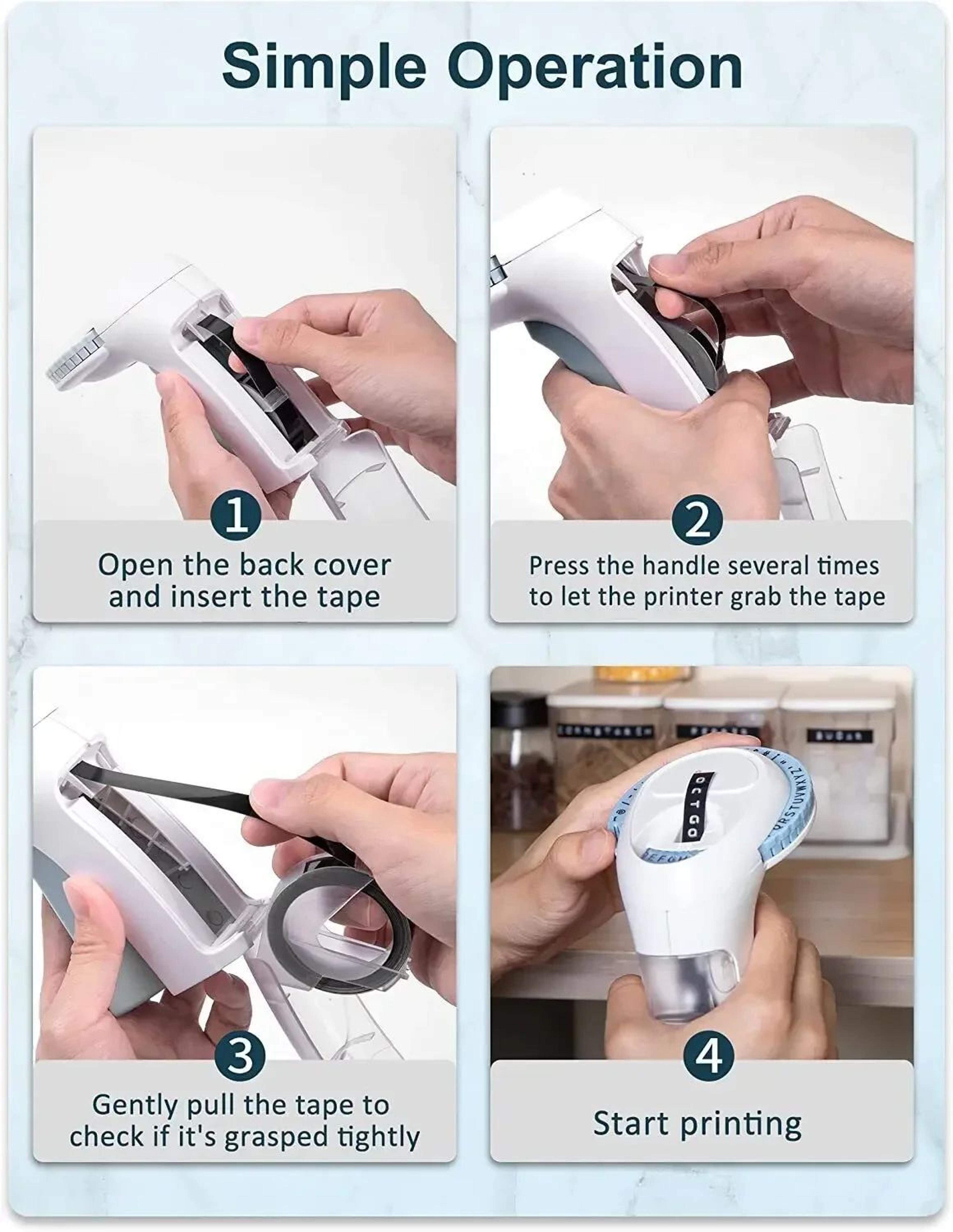 Handheld 3D Embossing Label Printer 4