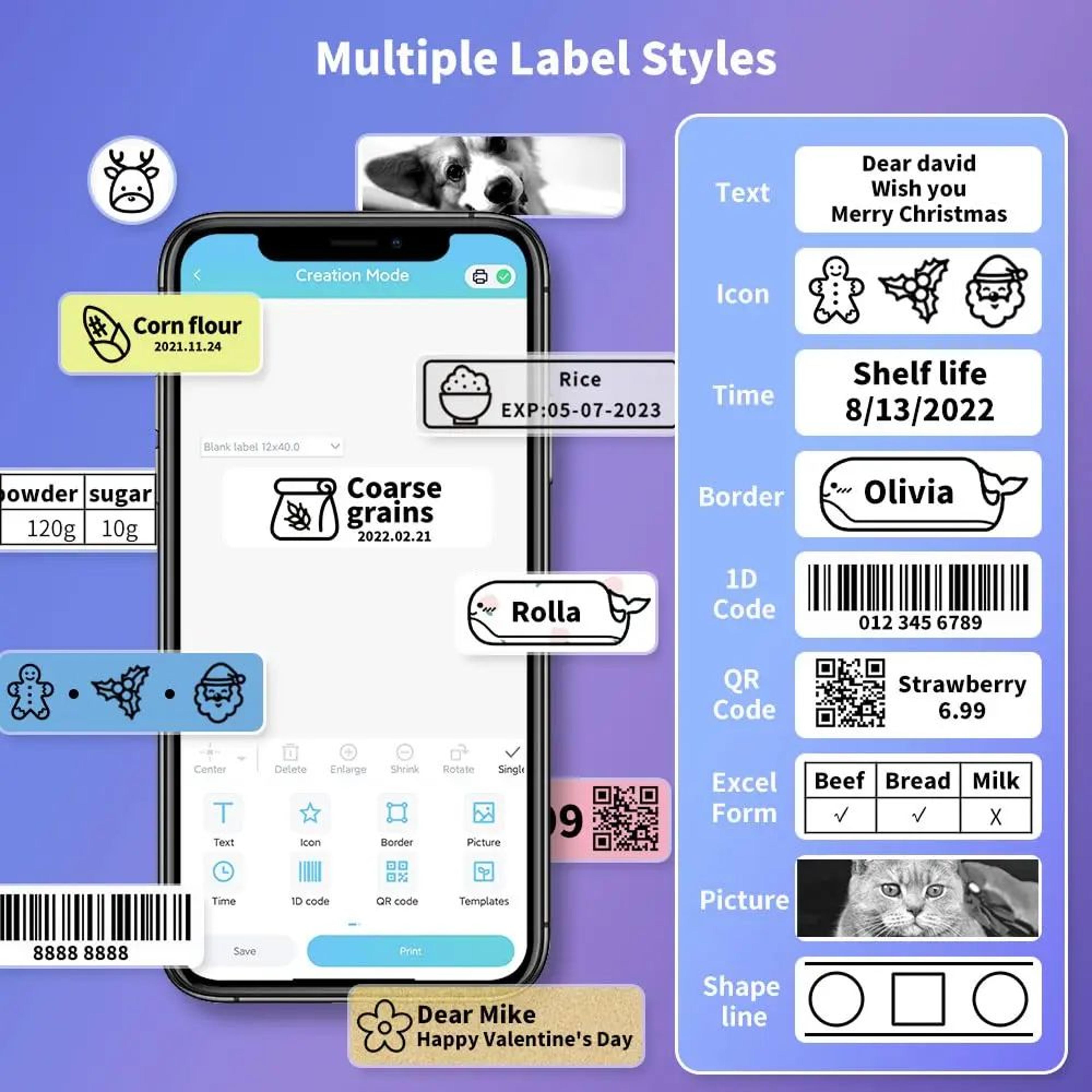 Mini Wireless Thermal Sticker Maker 2