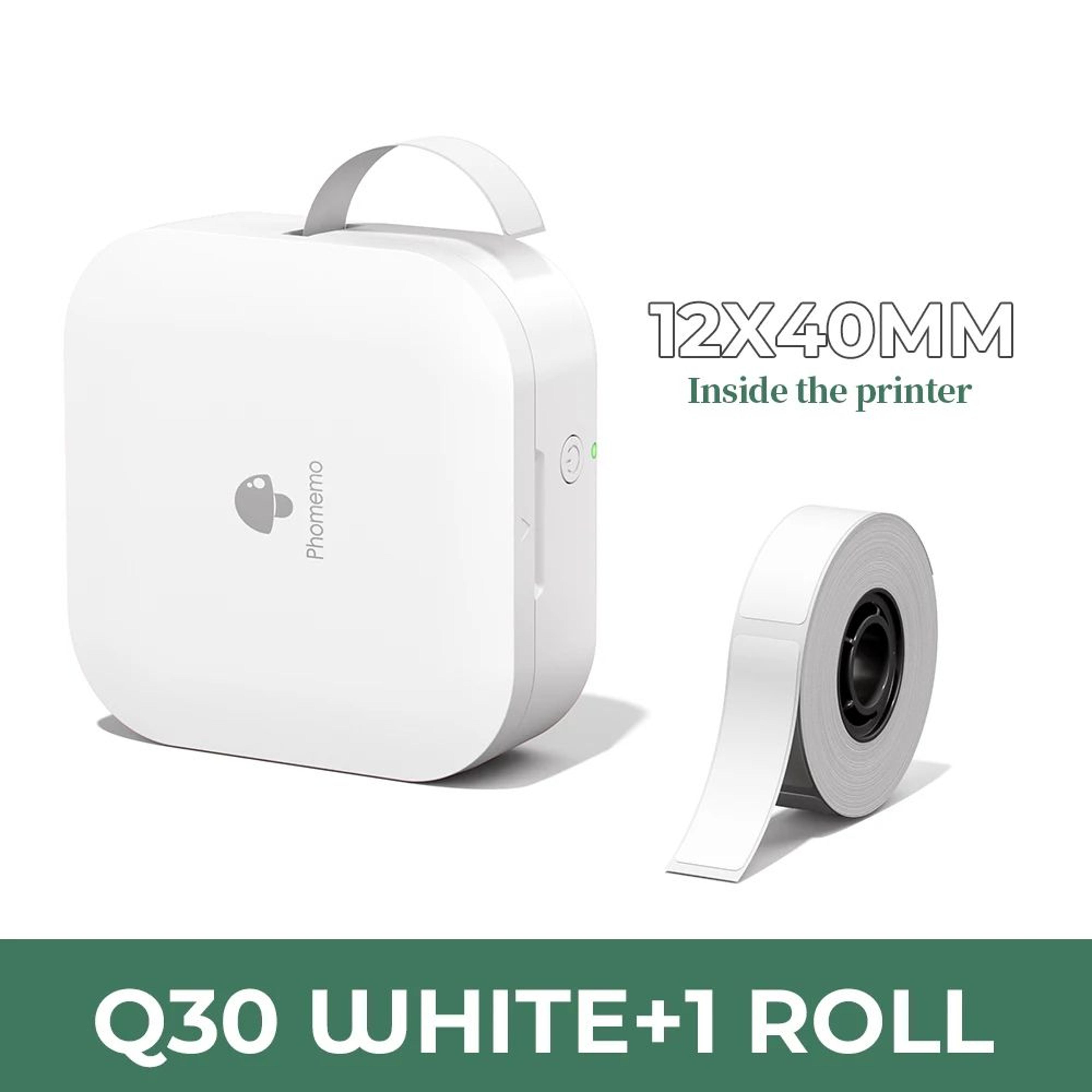 Compact Wireless Bluetooth Mini Label Printer 8