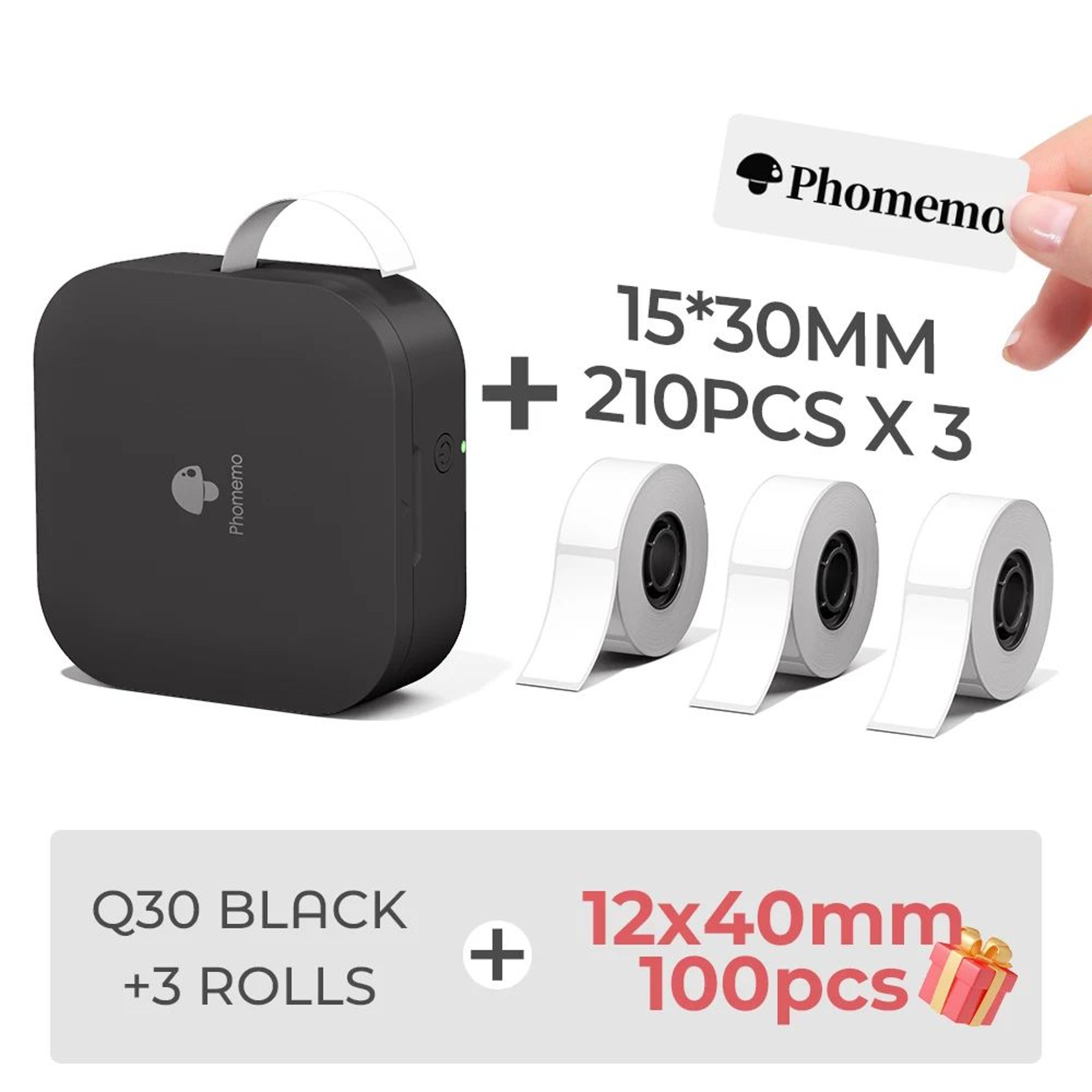Compact Wireless Bluetooth Mini Label Printer 11