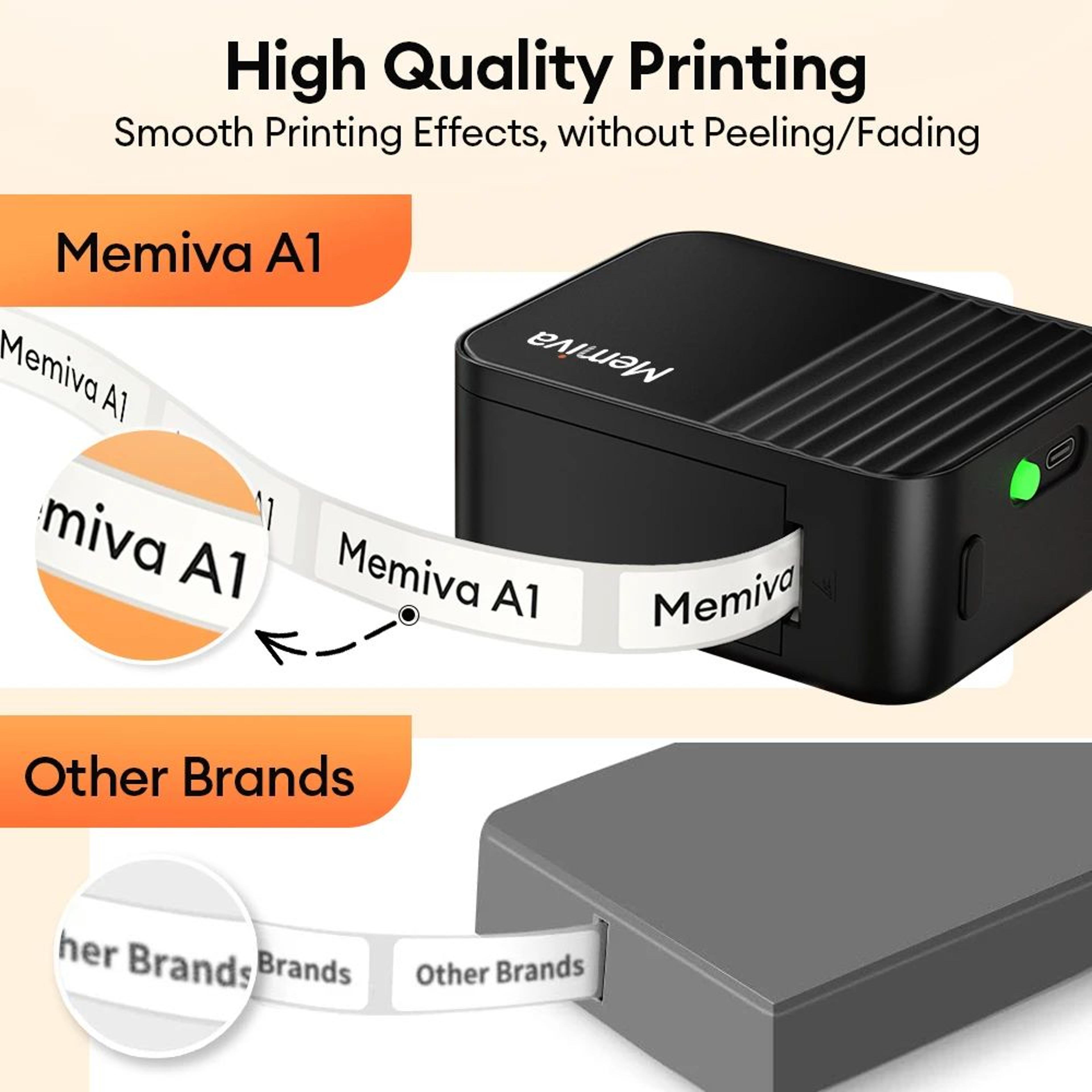Compact Portable Thermal Sticker Label Maker 1