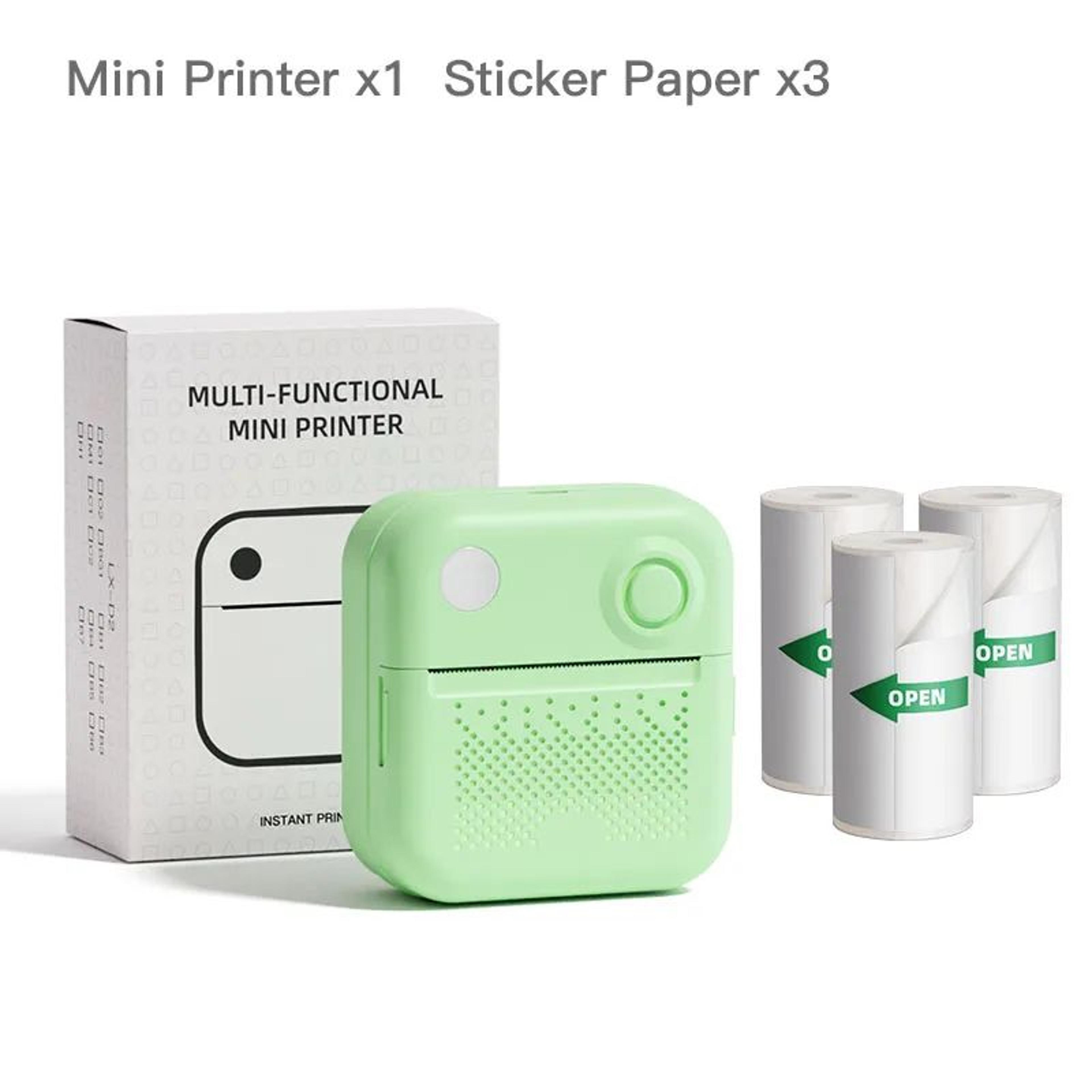 Mini Thermal Photo Printer Paper And Sticker Rolls 15