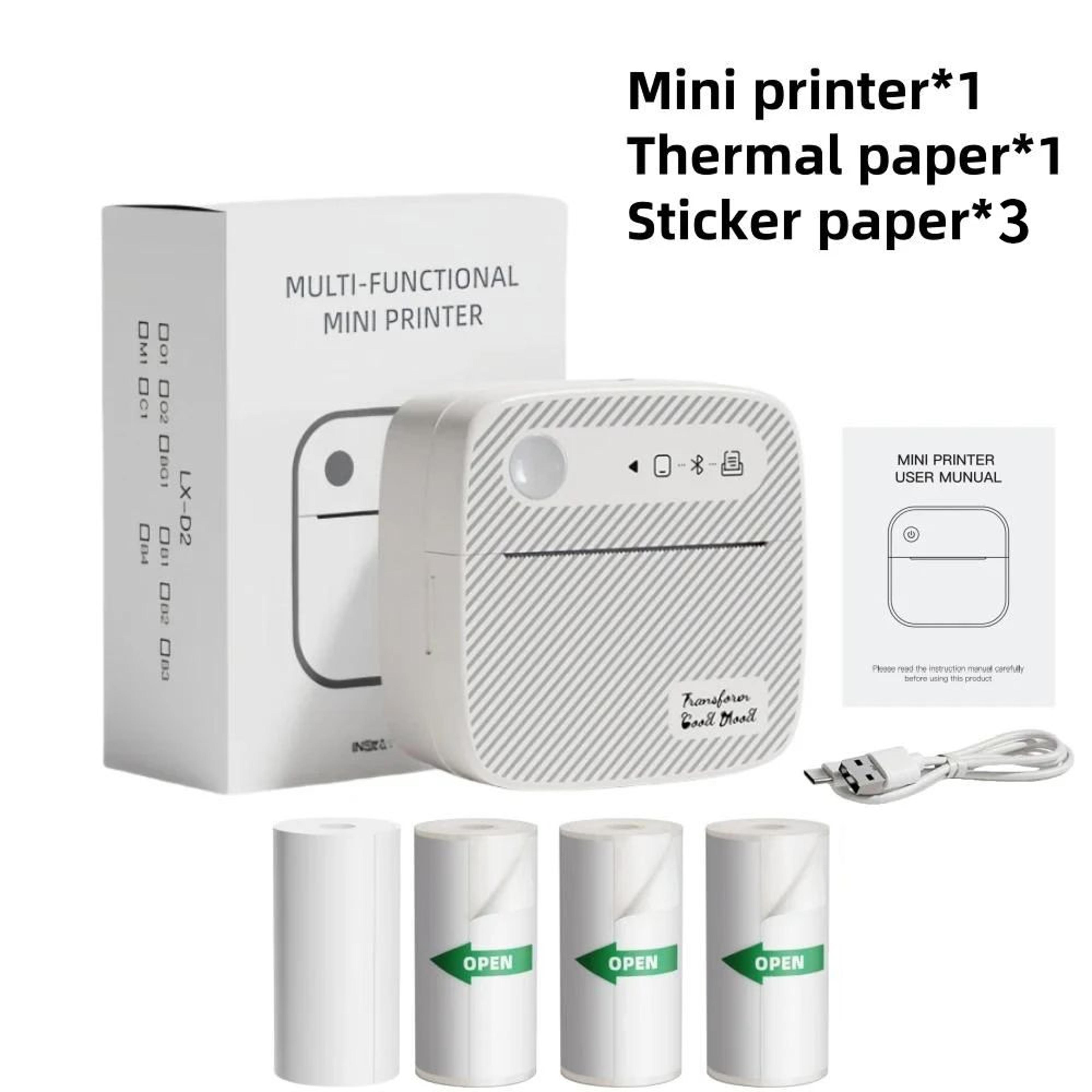 Compact Wireless Bluetooth Price Tag And Label Printer 6