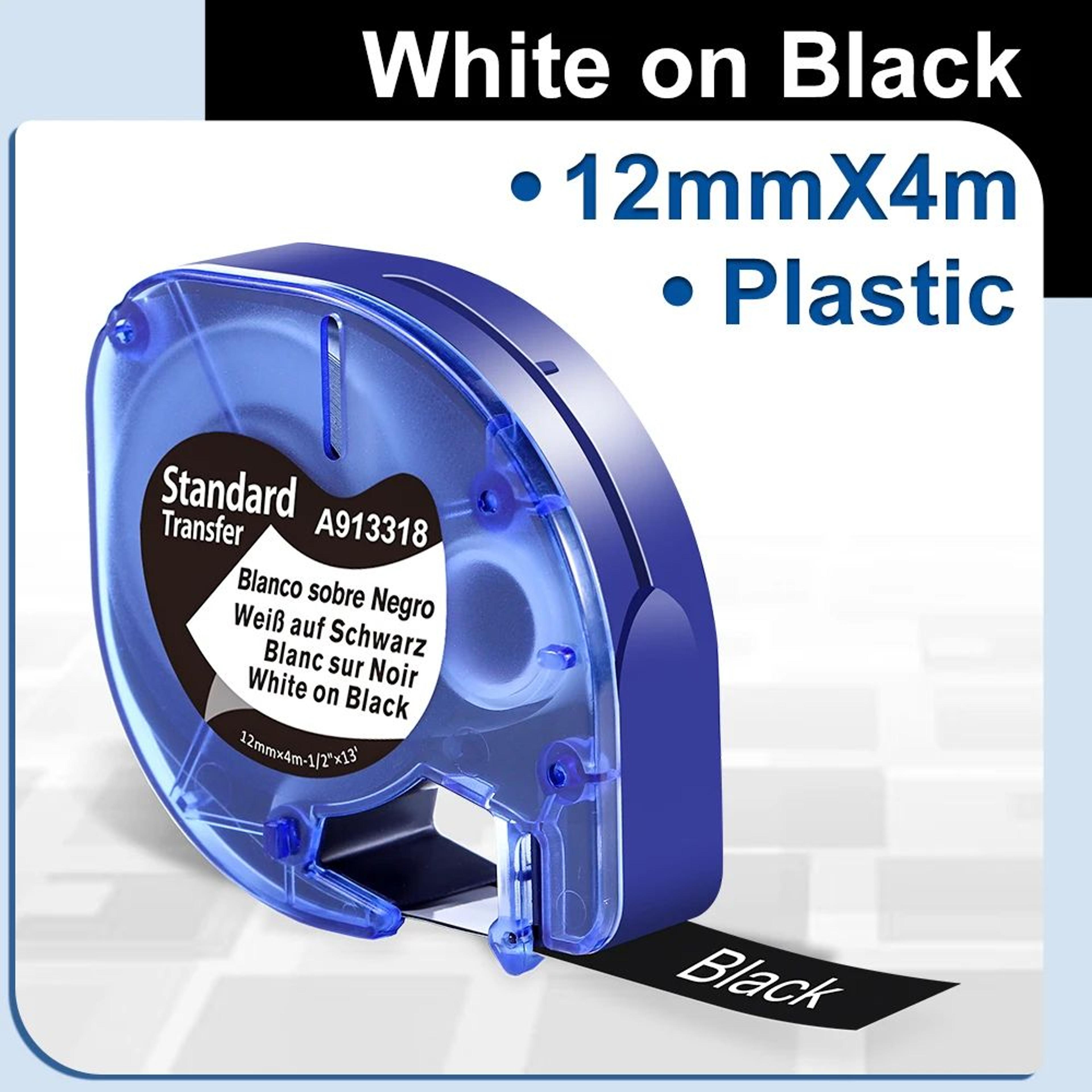 White Plastic Label Maker Tape Refill 13