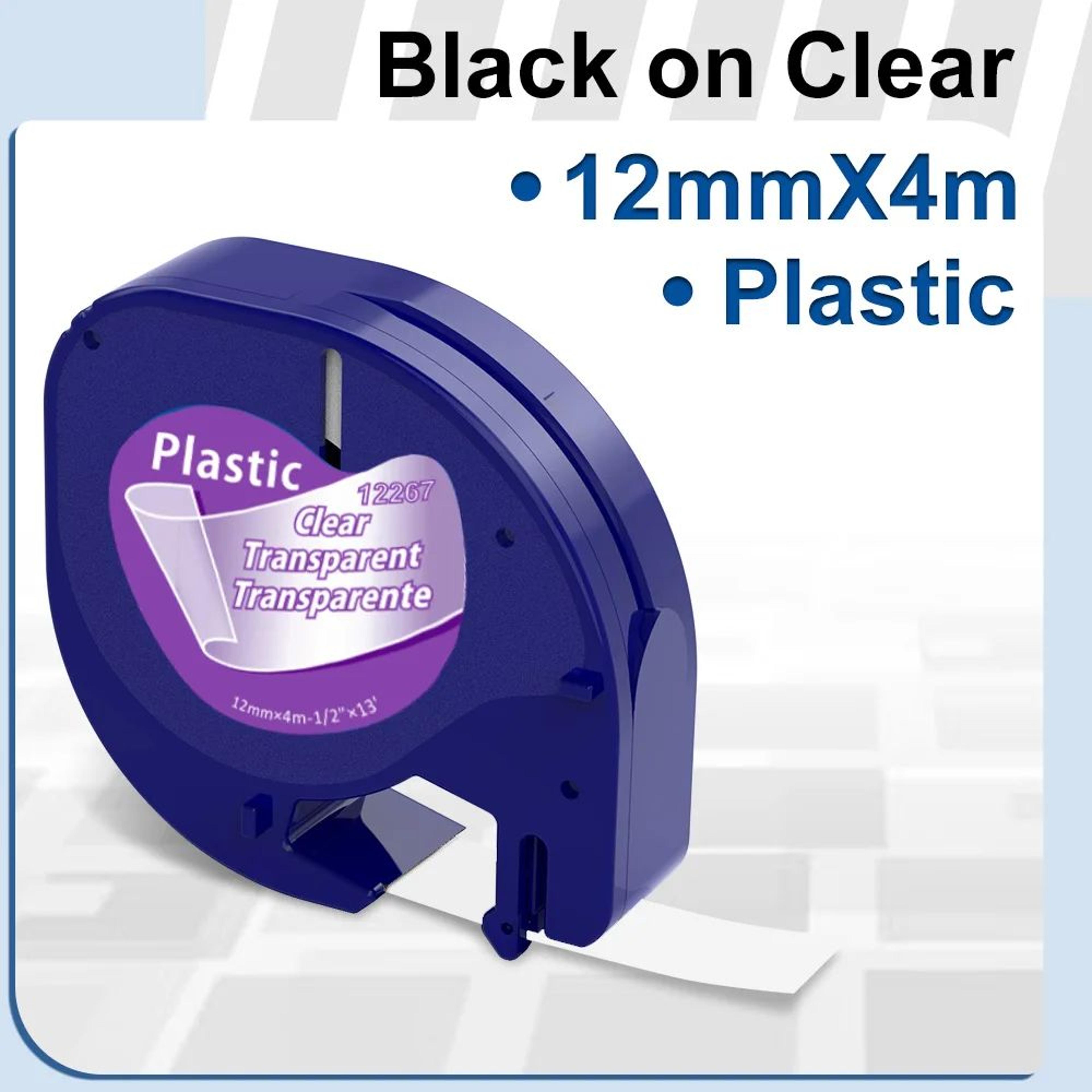 White Plastic Label Maker Tape Refill 17