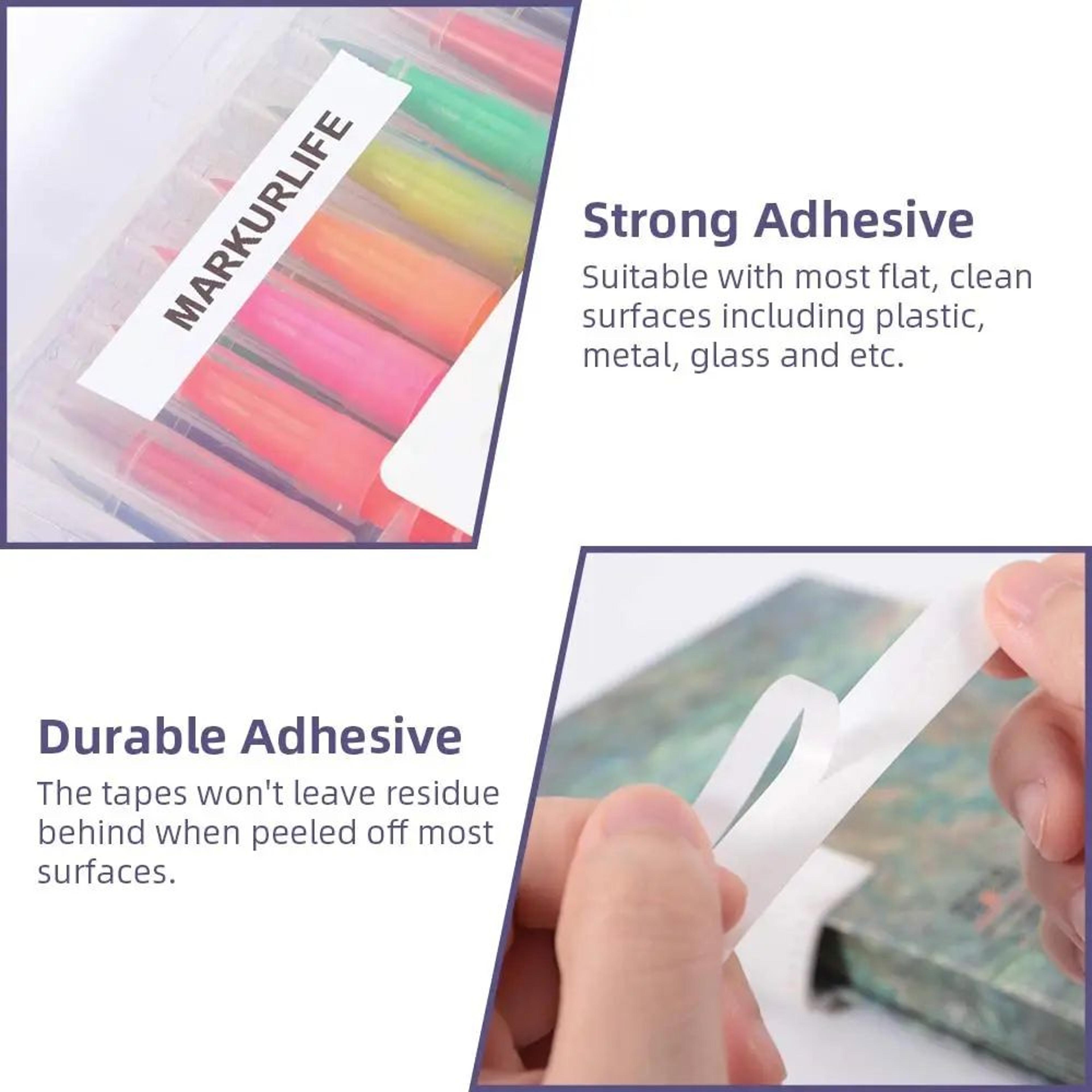 30 Color Label Maker Tape Refill Cartridges 4