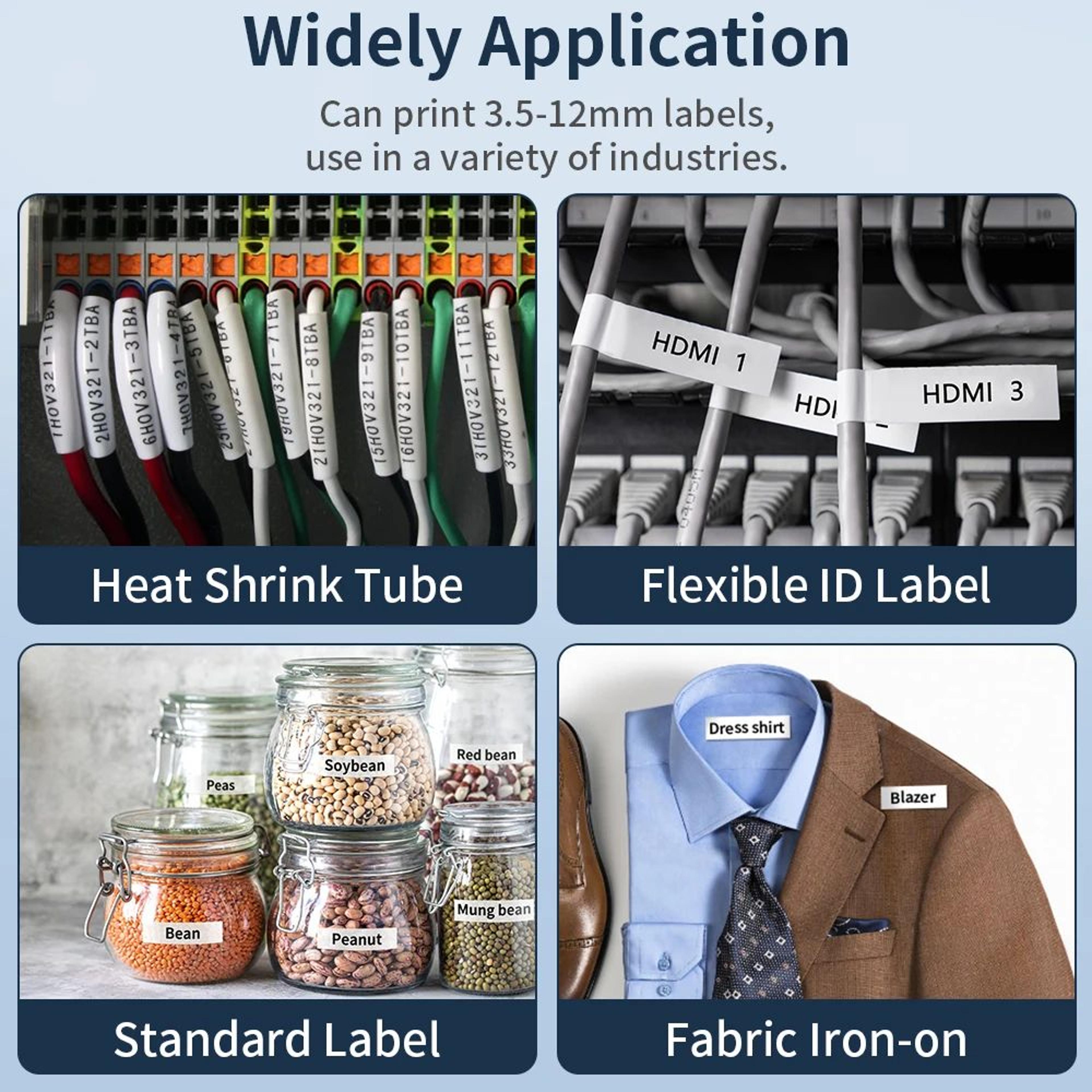 Portable Handheld Label Printer For Home And Office 3