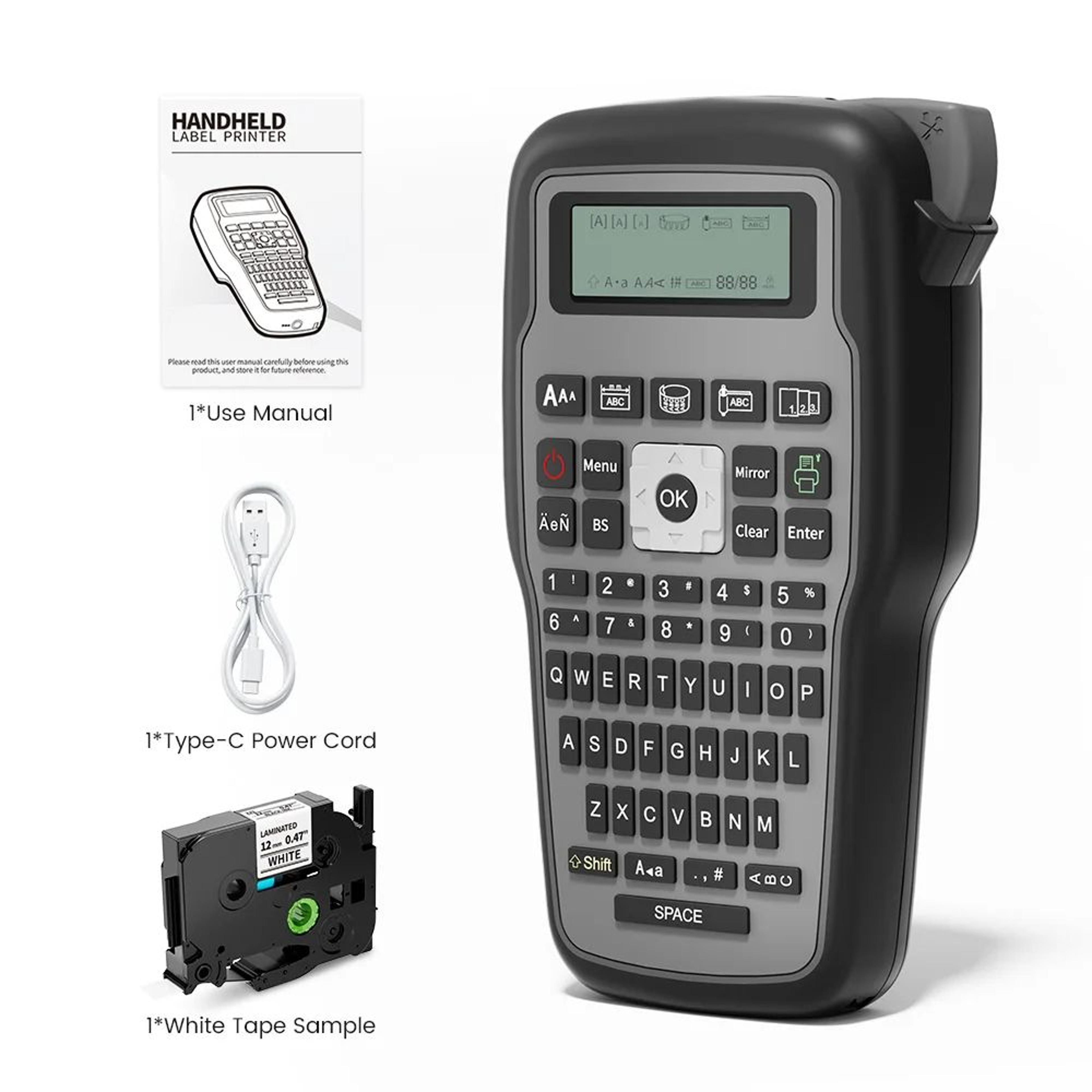 203 DPI Portable Handheld Label Printer 6