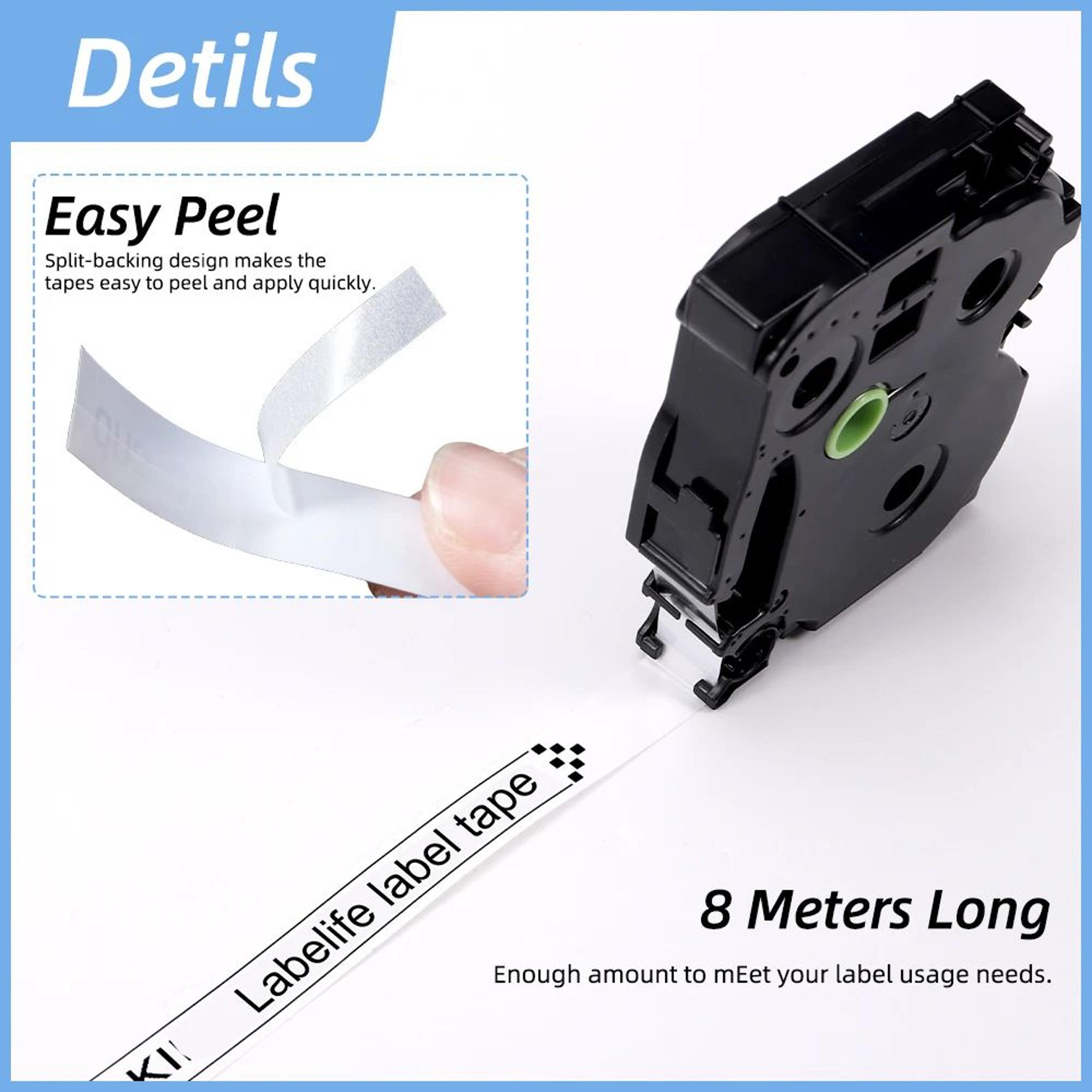 multicolor flexible cable label tape refill