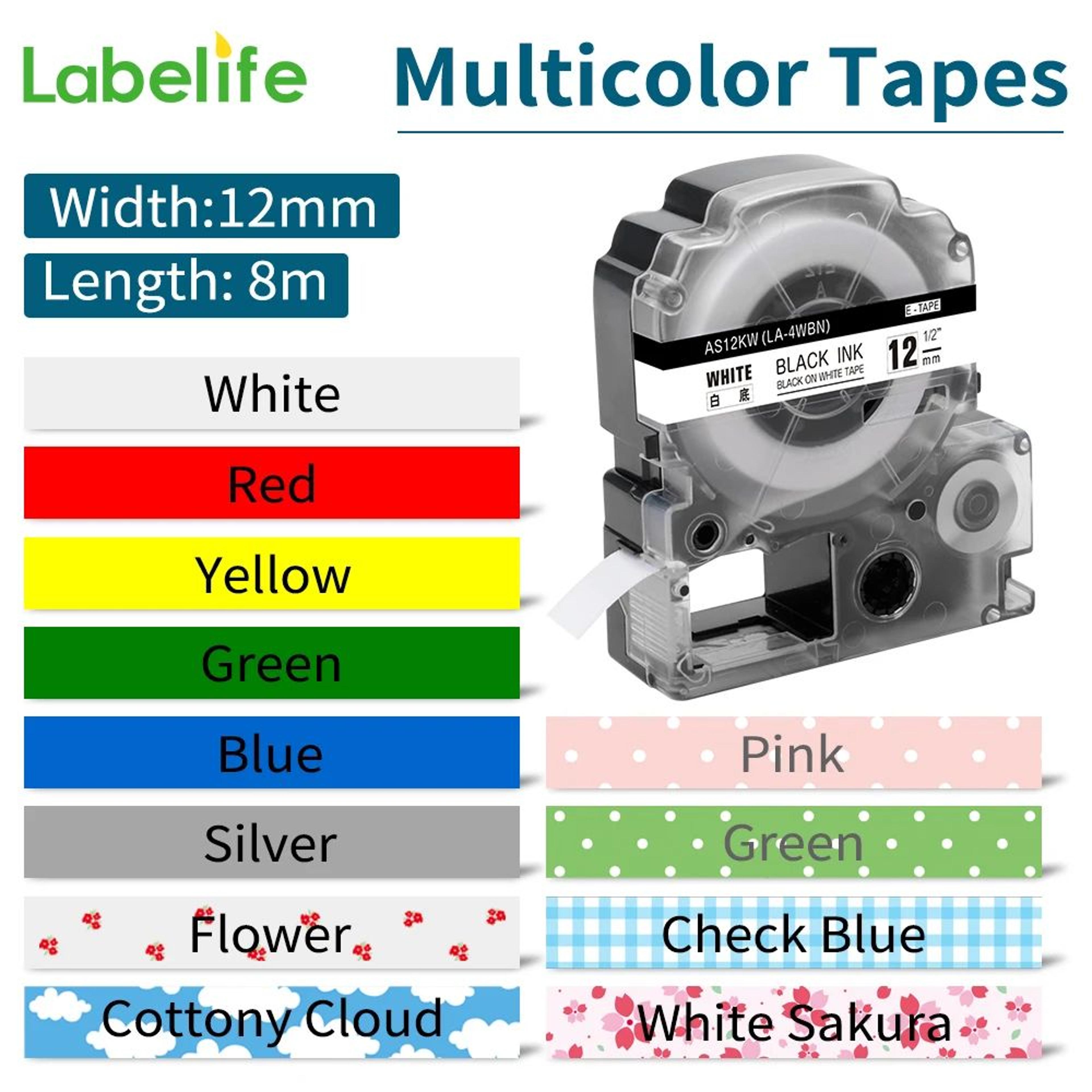 everyday label maker tape refill cartridge