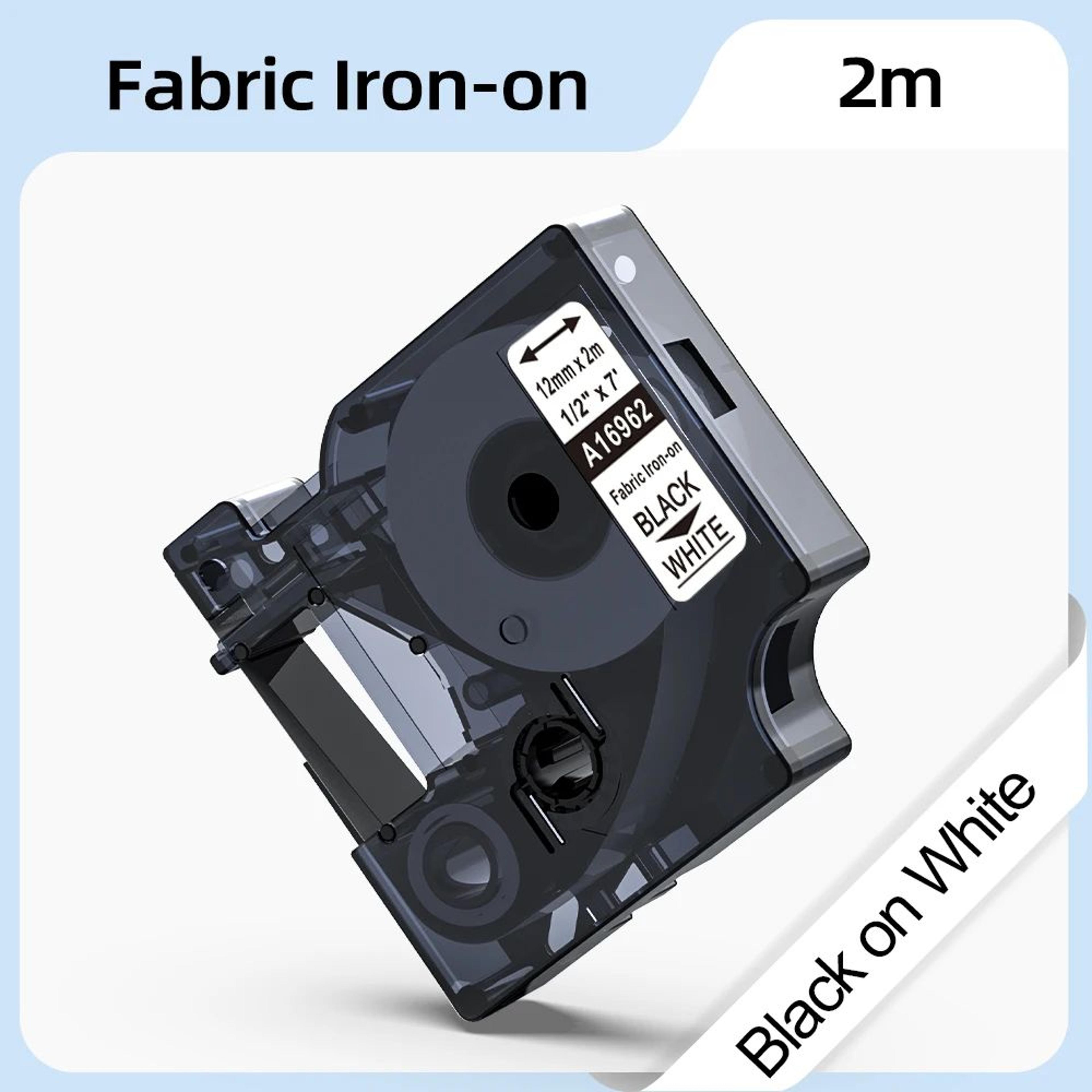 MultiWidth Black On White Label Tape Refill 28