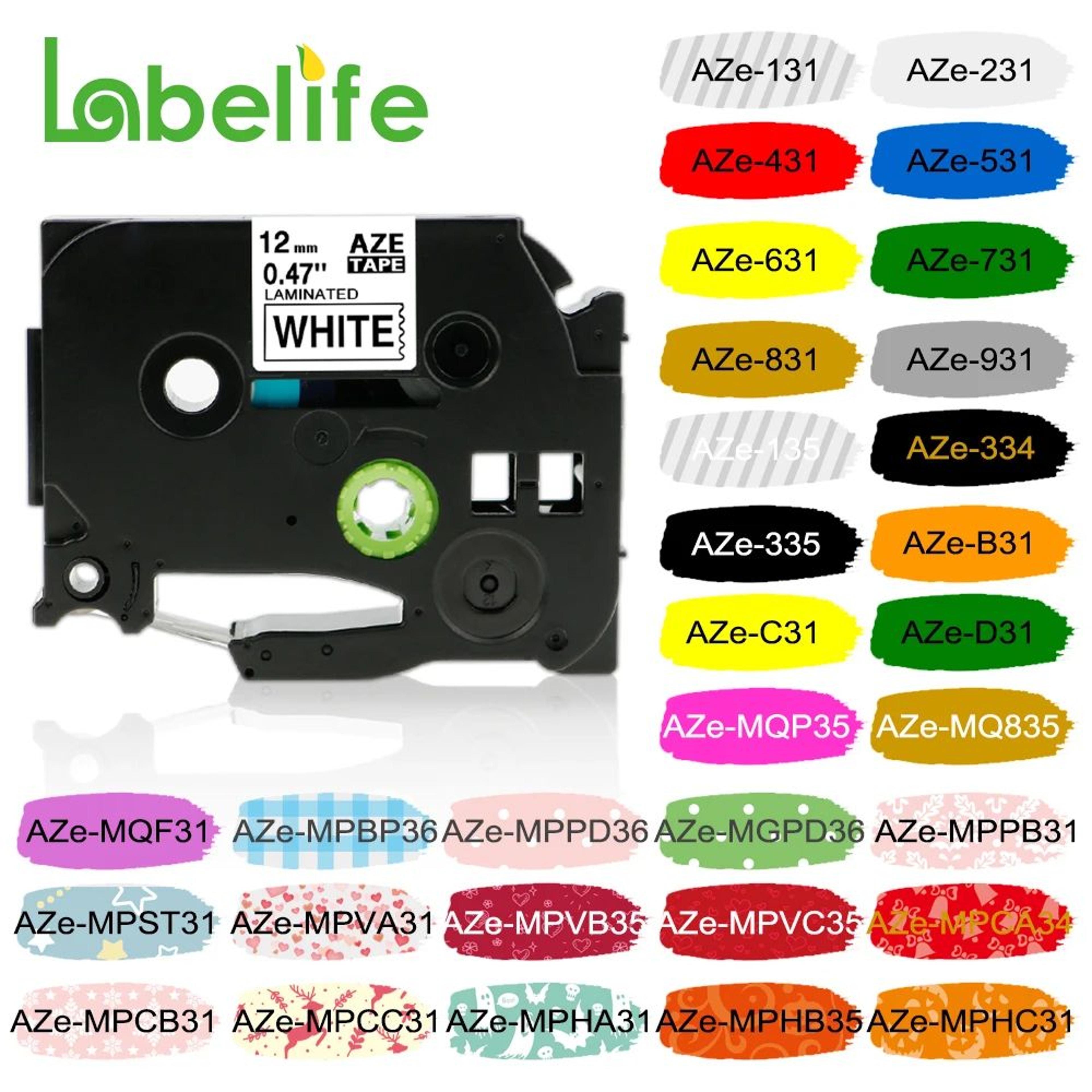 color label maker tape refill cartridges
