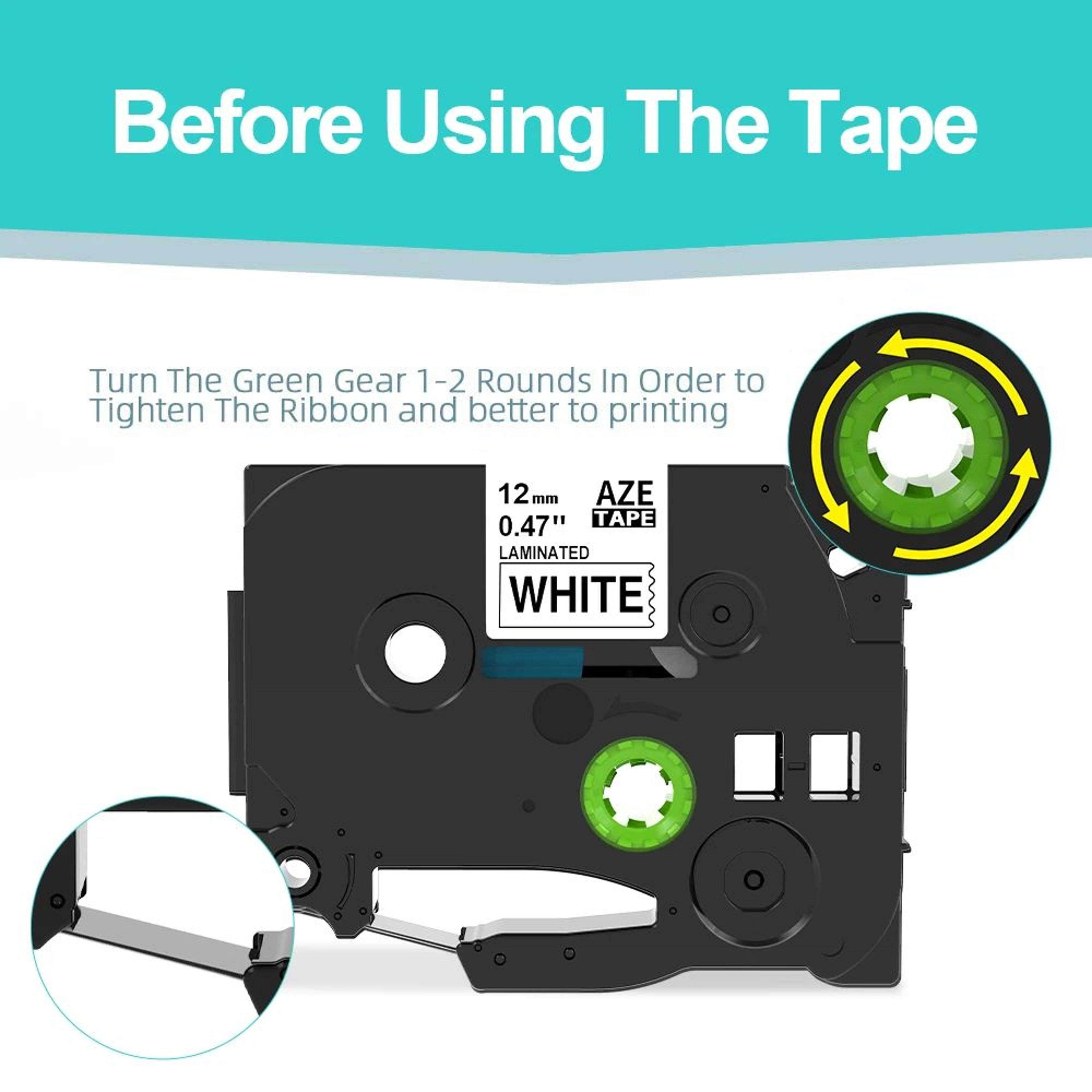 31Color Label Maker Tape Refill Cartridges 5