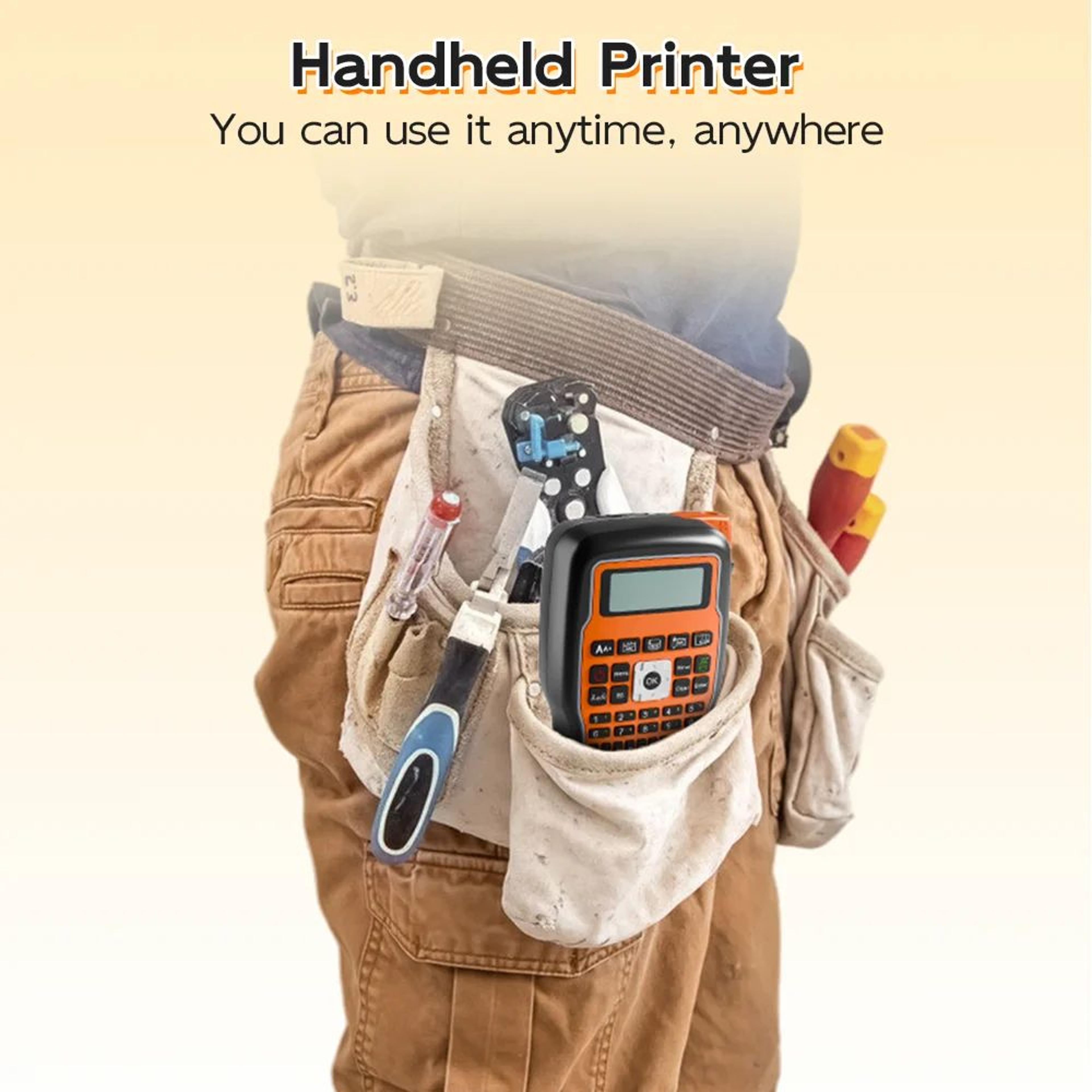 Portable Industrial Label Maker With 203 DPI Printing 5