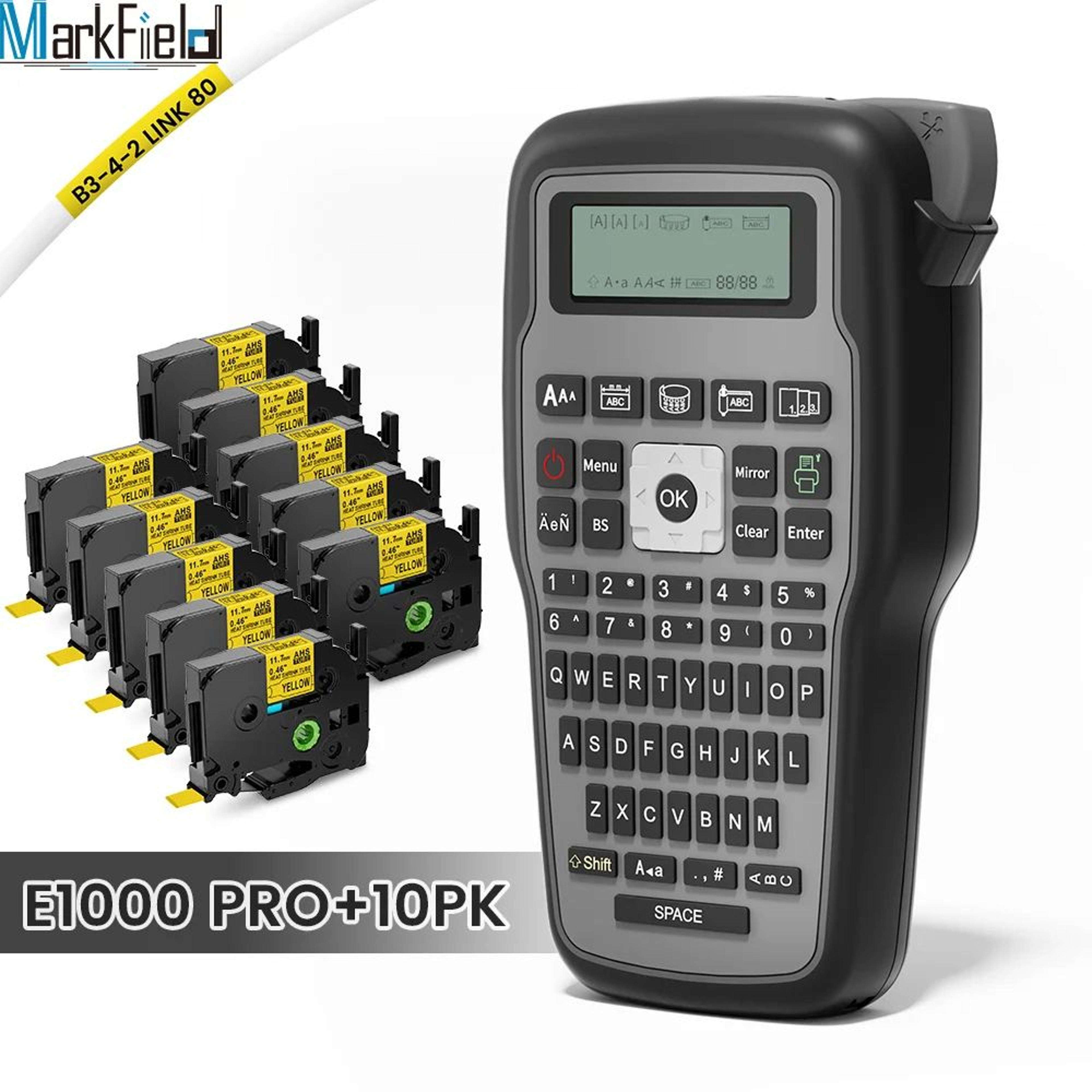 Portable Industrial Label Maker With 203 DPI Printing 13