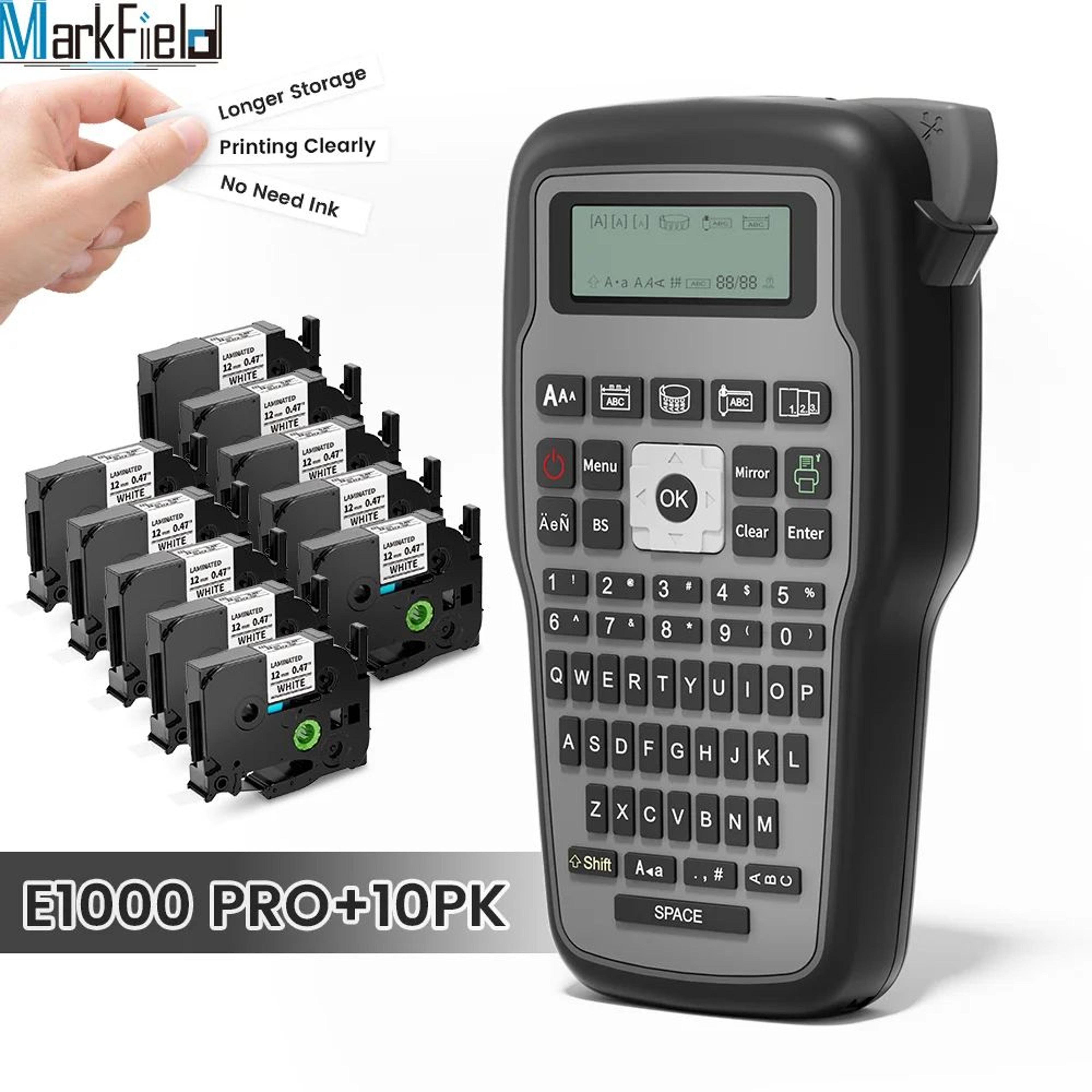Portable Industrial Label Maker With 203 DPI Printing 24