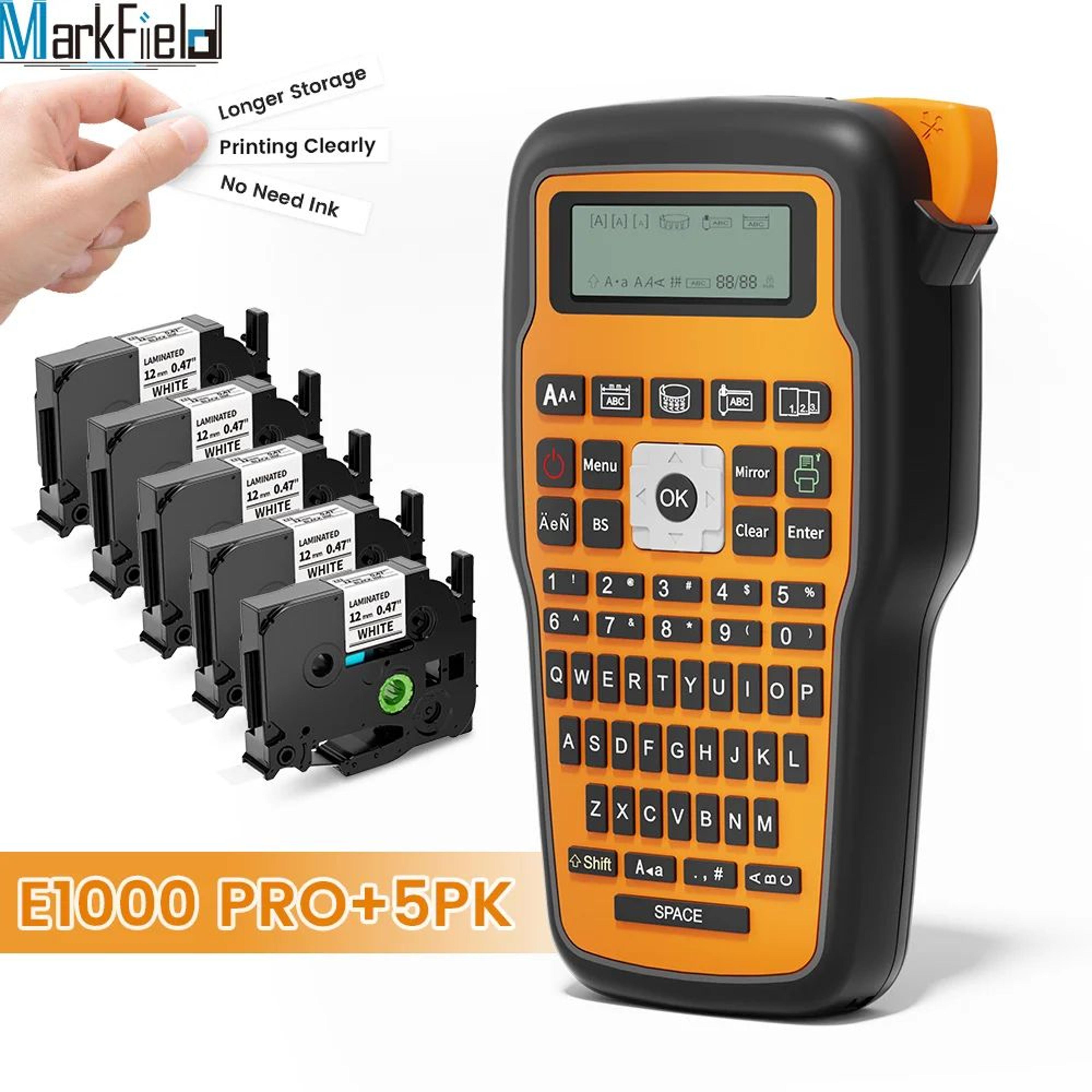 Portable Industrial Label Maker With 203 DPI Printing 26
