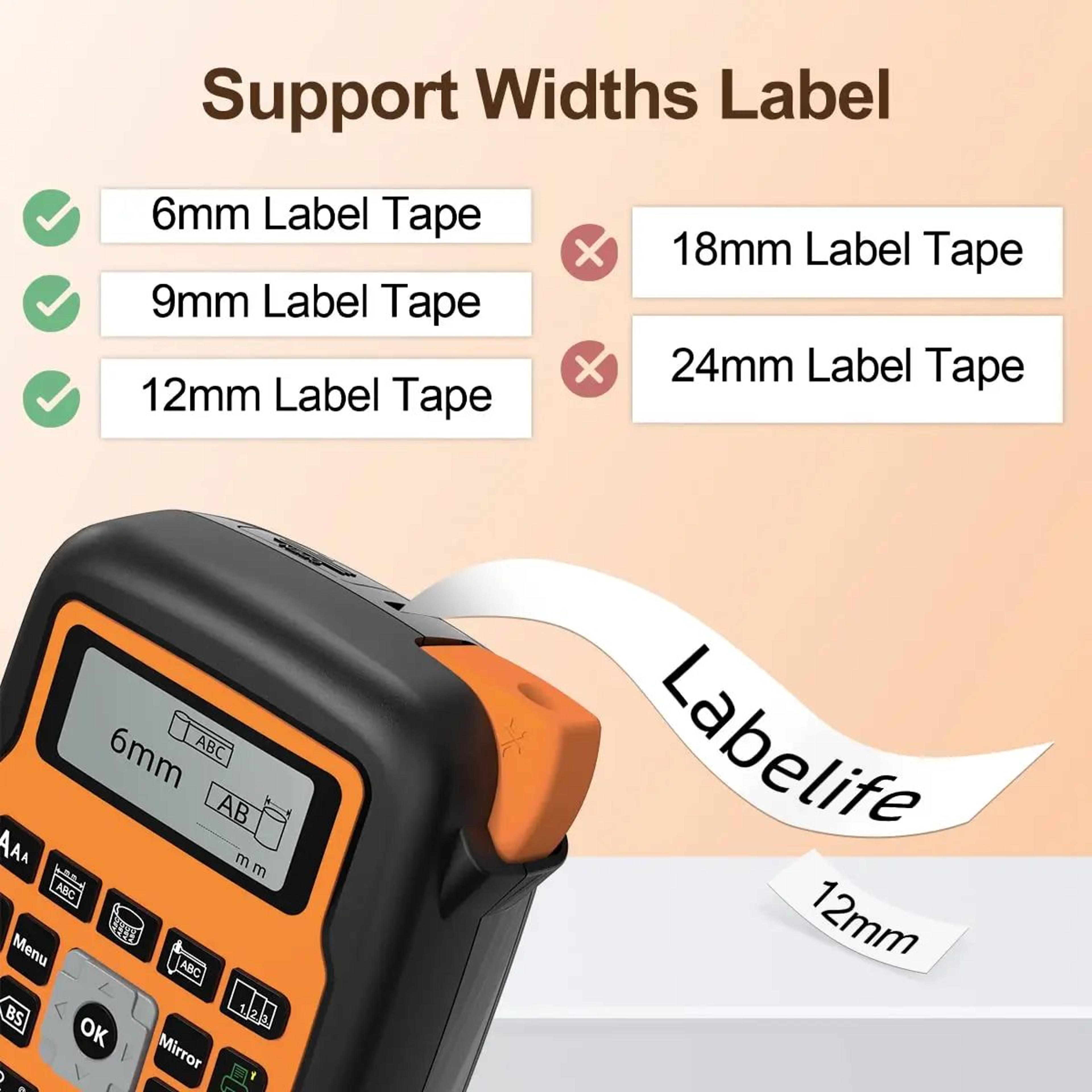 Handheld 203 DPI Cable Label Maker 1