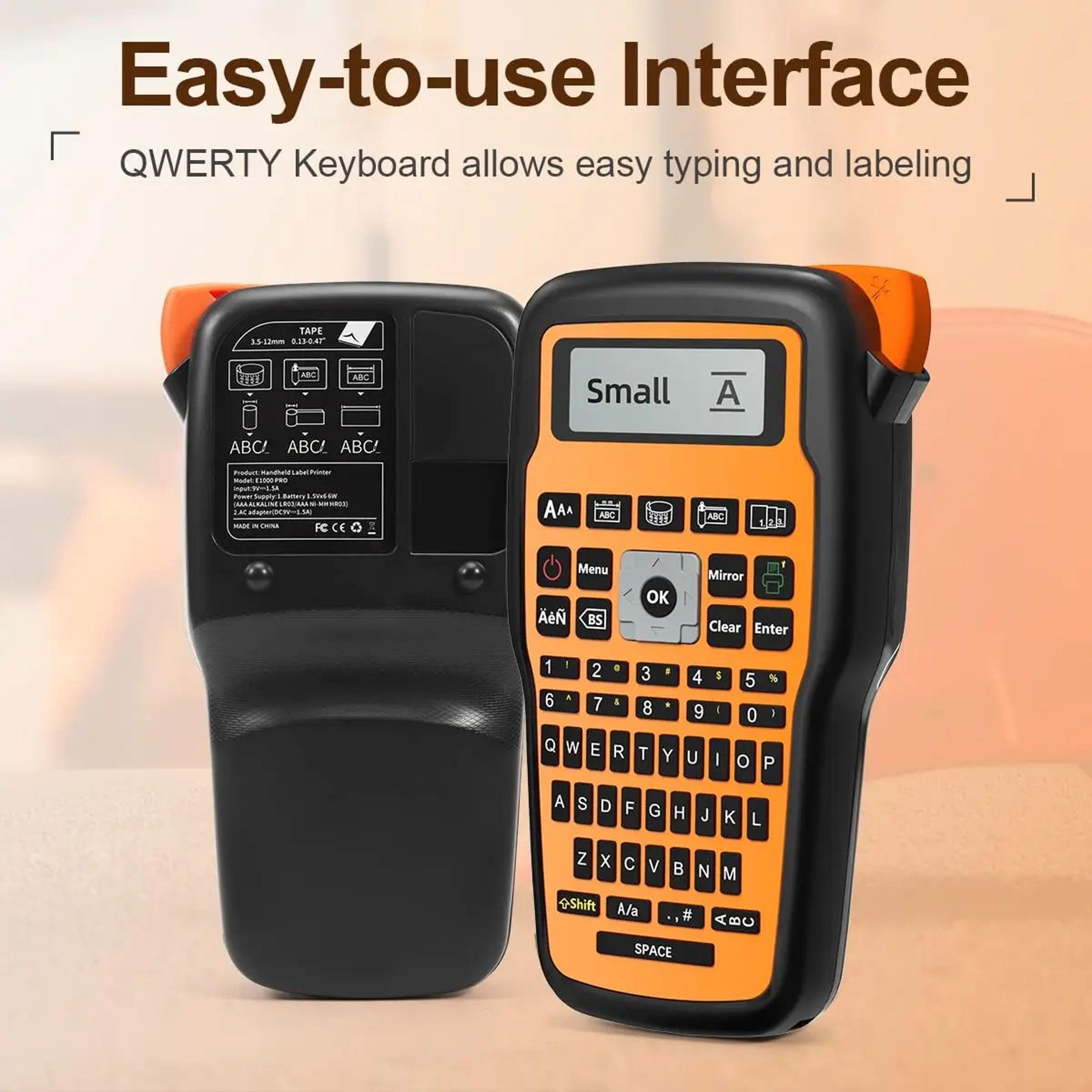 Handheld 203 DPI Cable Label Maker 2