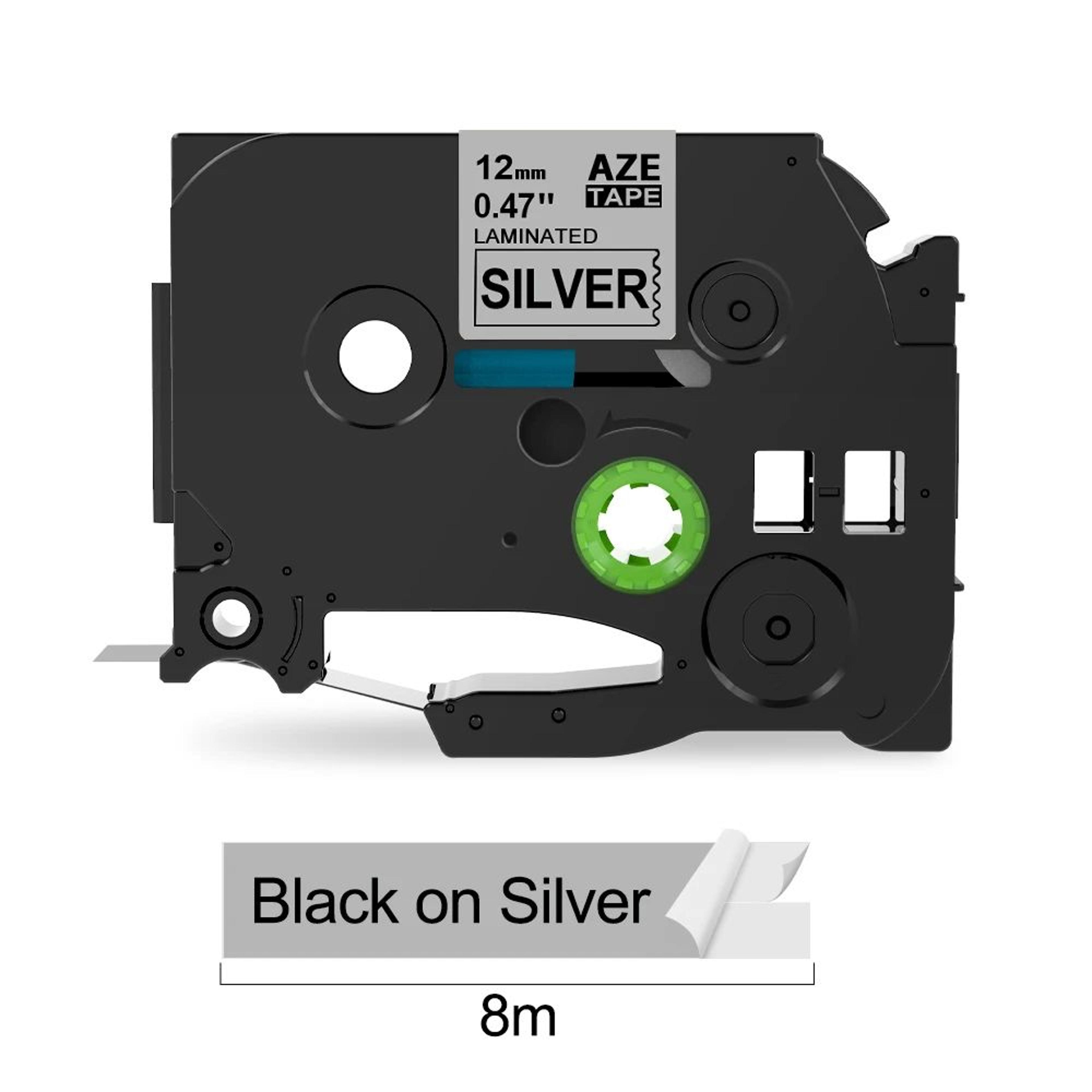 Protective Laminated Label Tape Replacement Cartridges 12