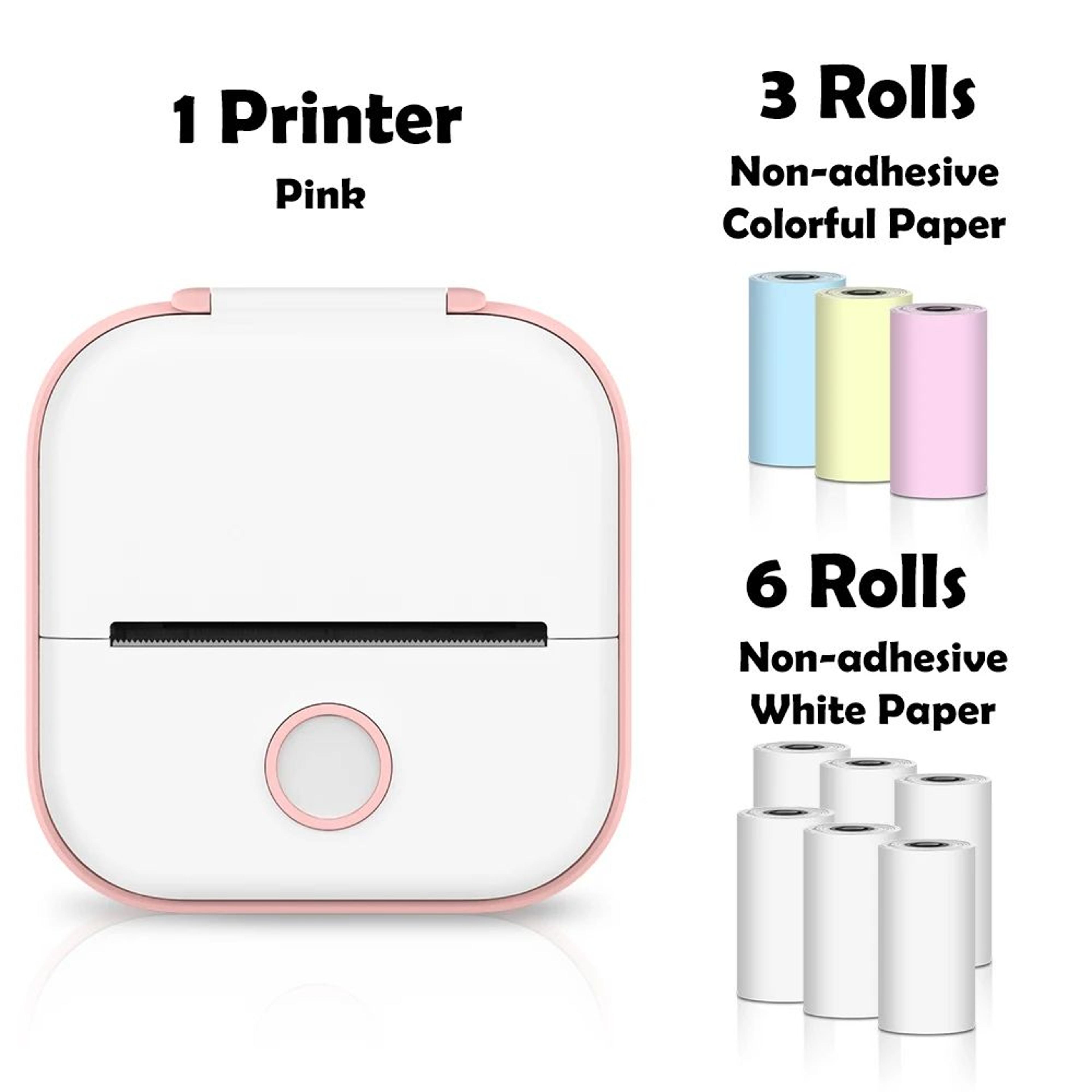 T02 Mini Portable Bluetooth Thermal Sticker Printer 19