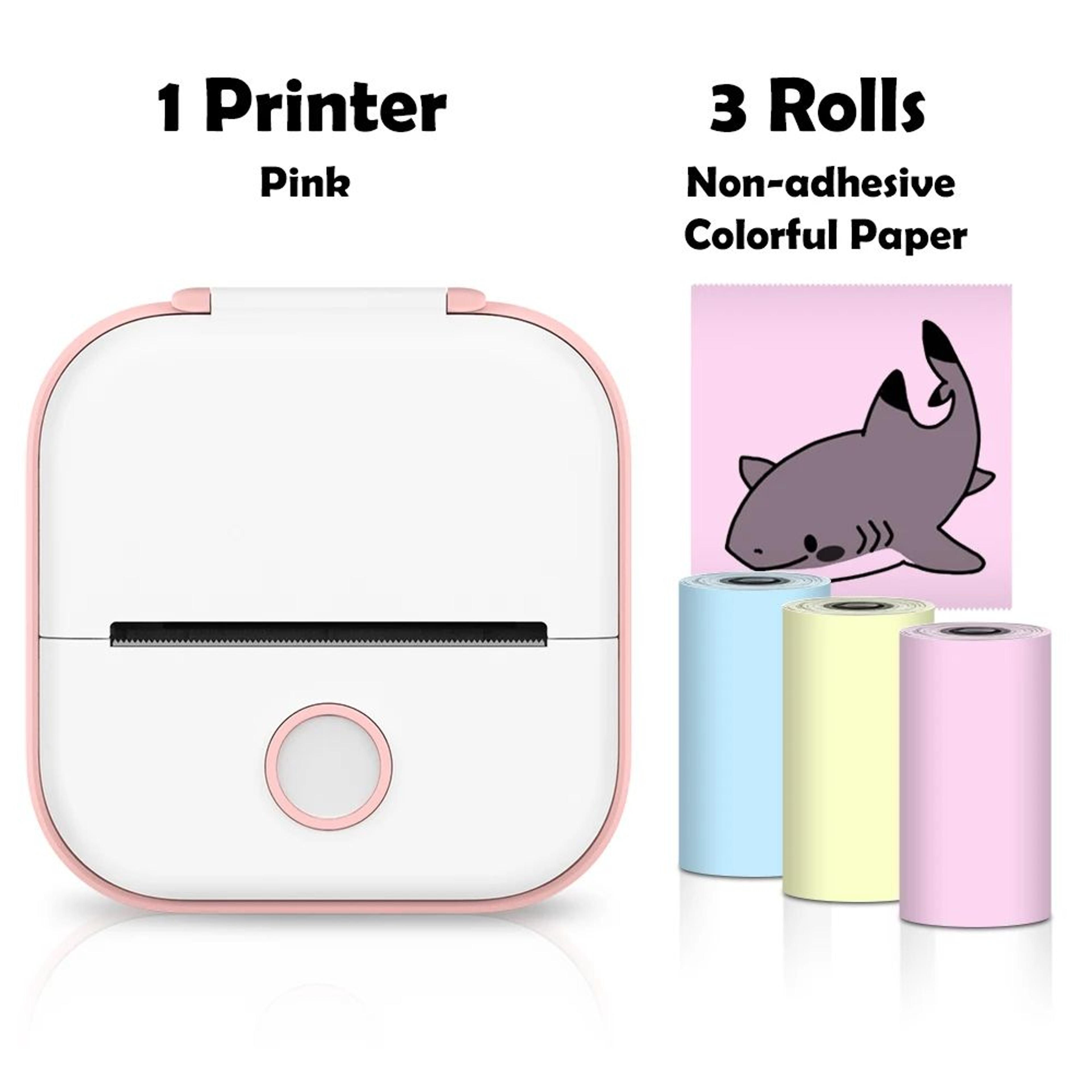 T02 Mini Portable Bluetooth Thermal Sticker Printer 18
