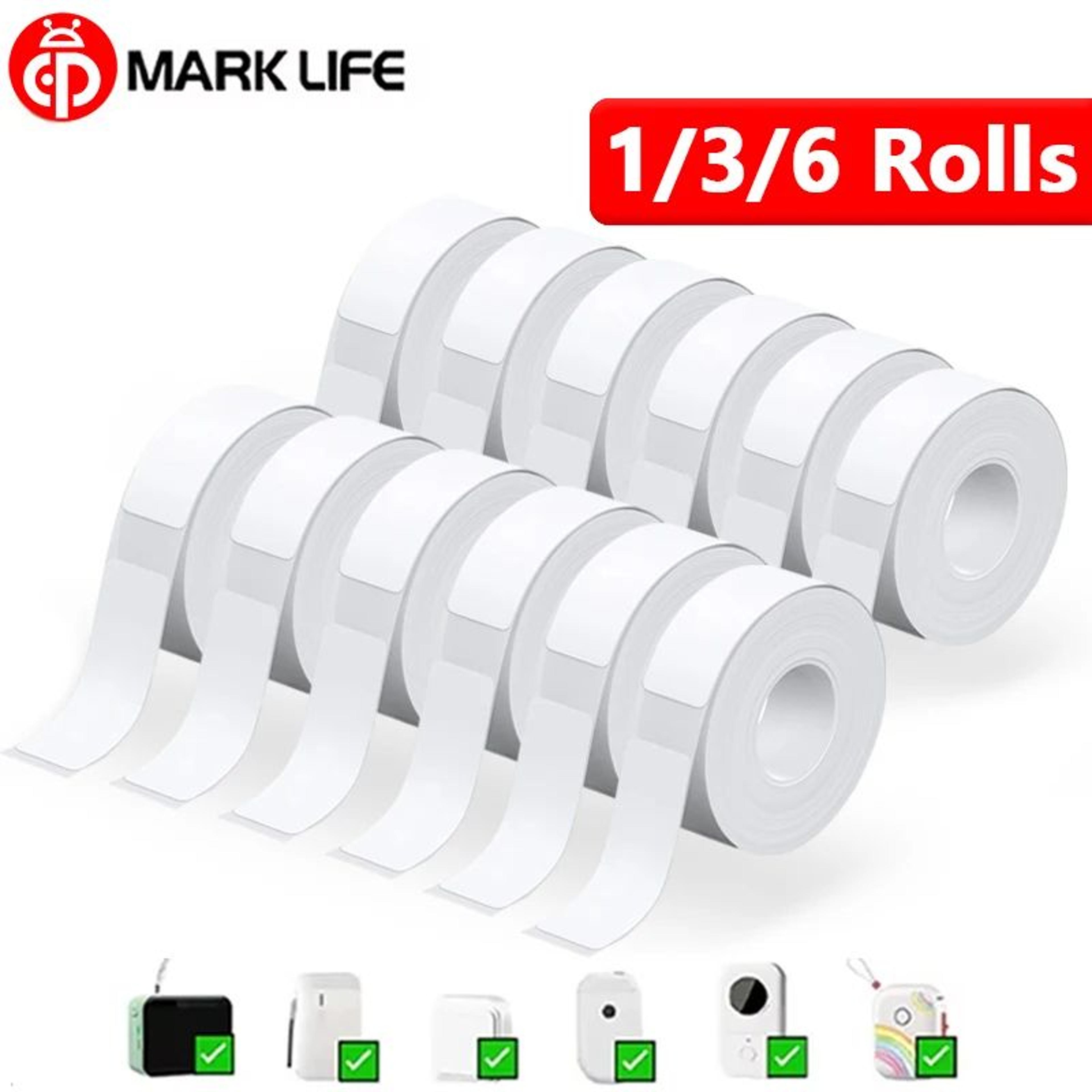 self adhesive thermal label sticker rolls for mini label printers