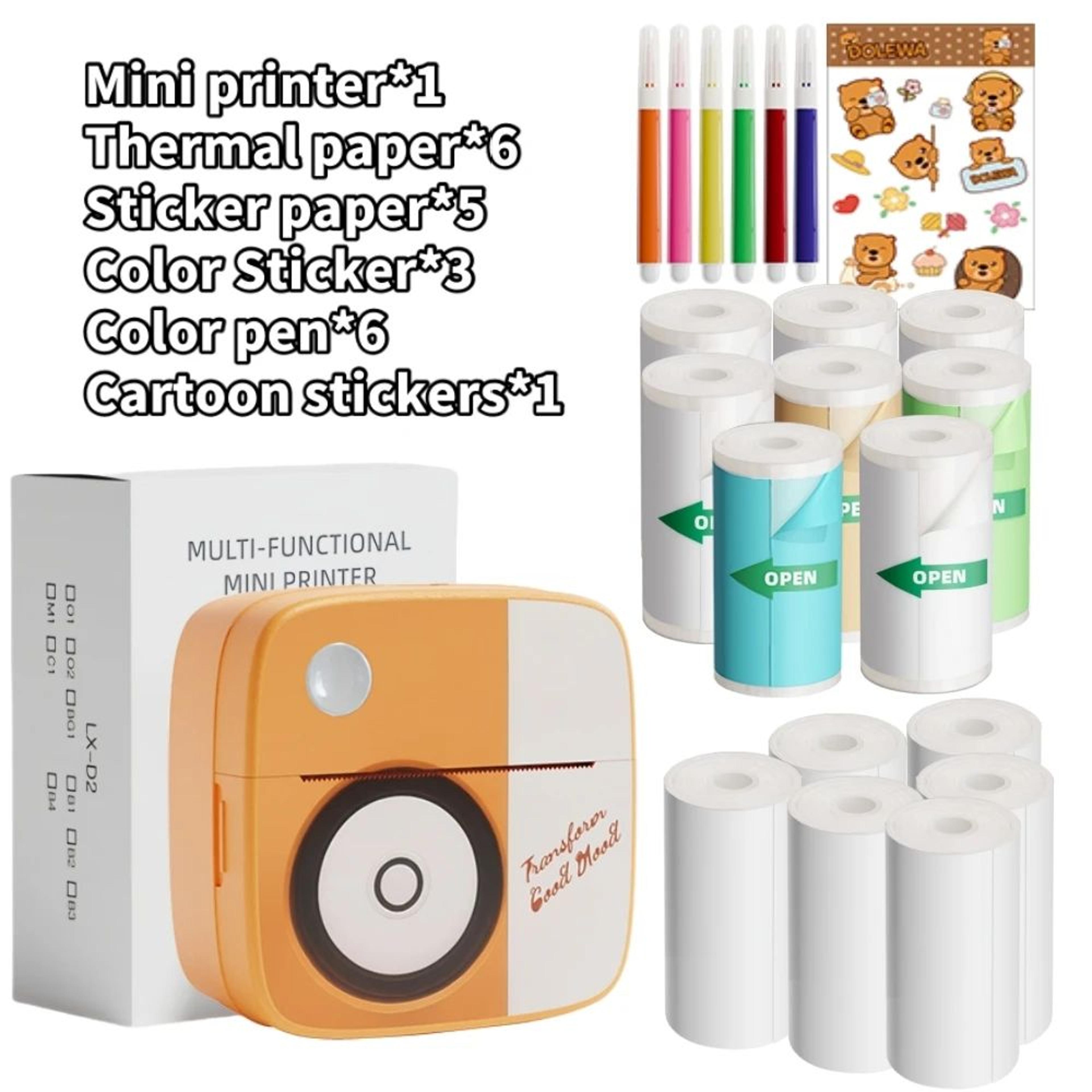 D2 Mini Thermal Printer For Photos And Stickers 6