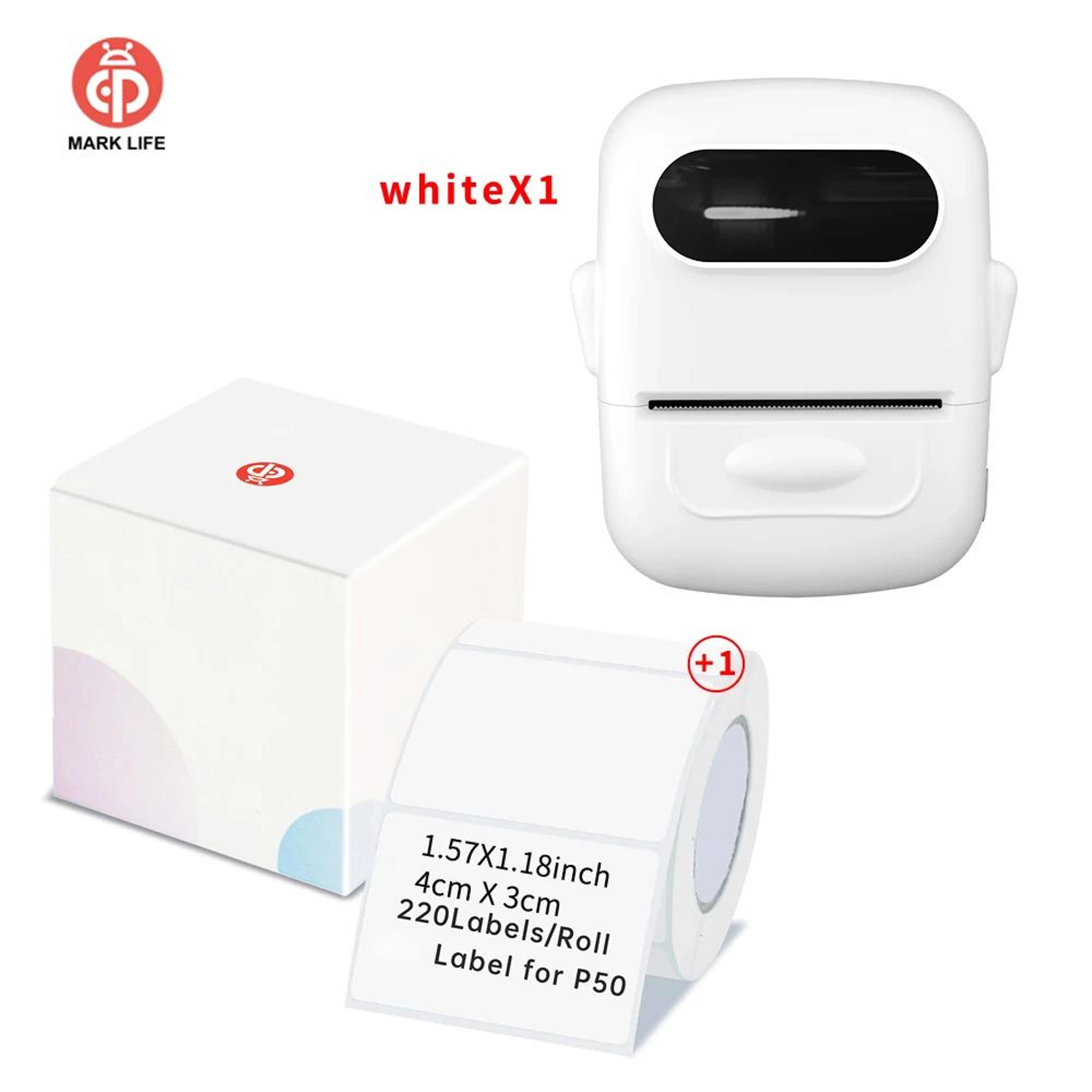 P50 Mini Bluetooth Label Printer For Waterproof Stickers 15