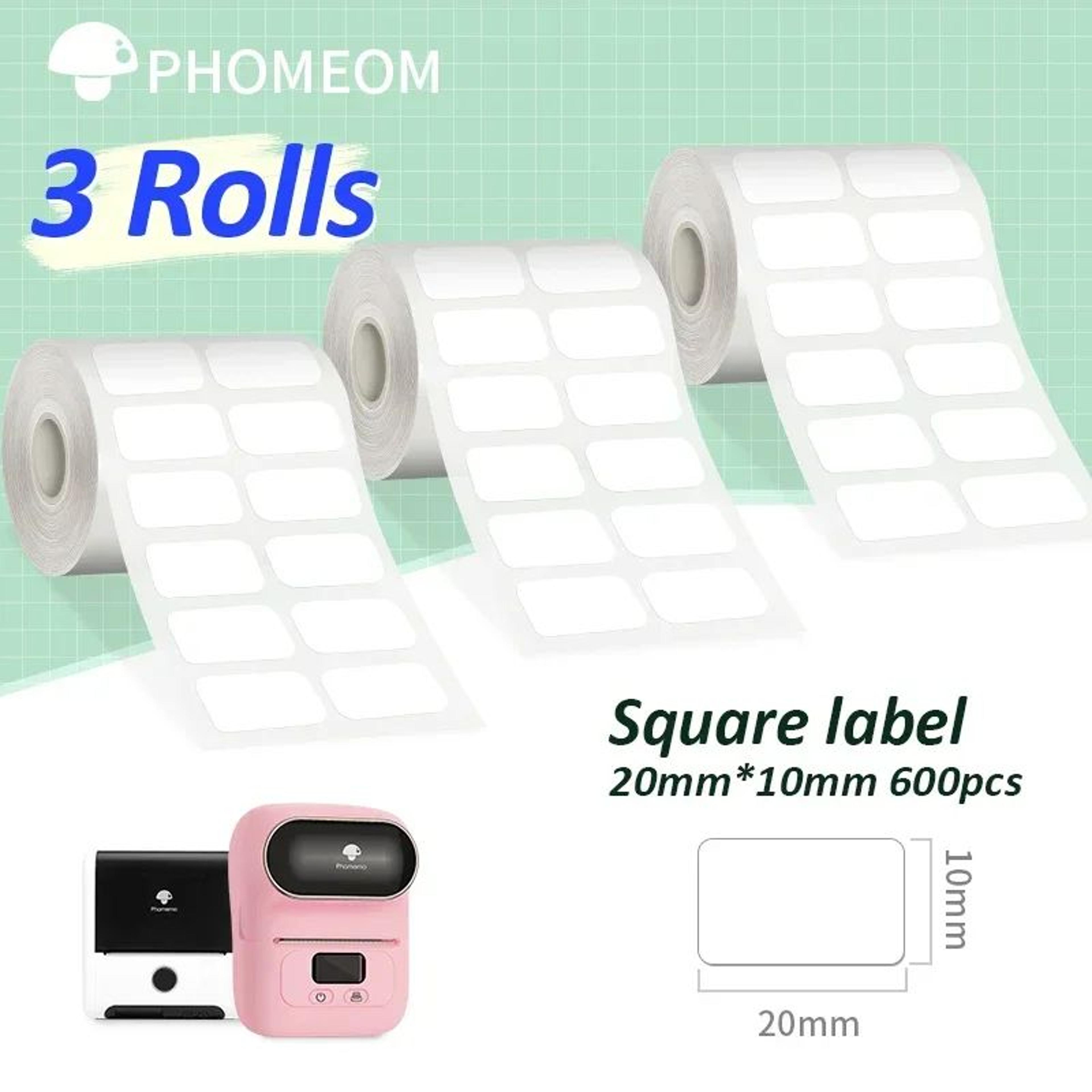 Transparent Thermal Label Stickers For Barcode And Product Labeling 6